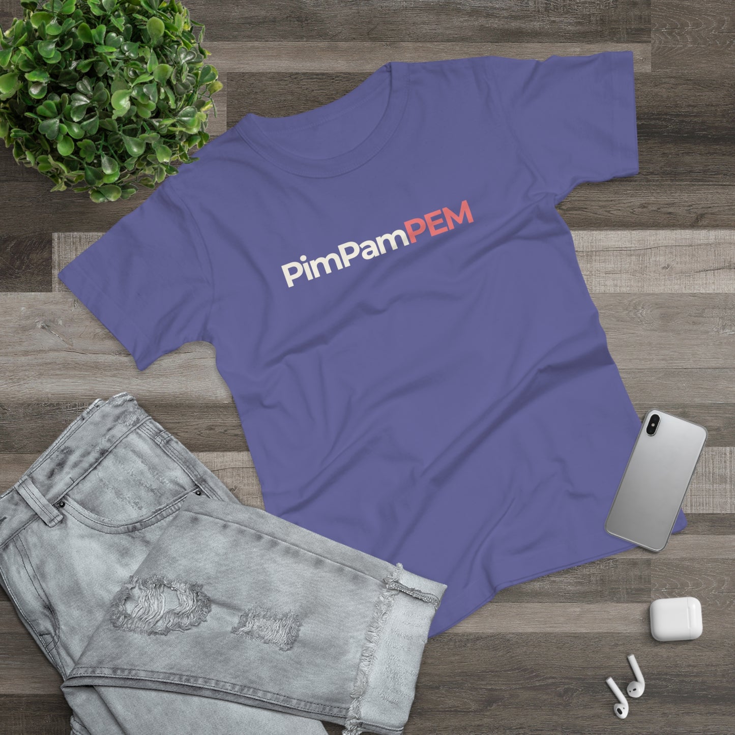 Dames T-shirt - PimPamPEM