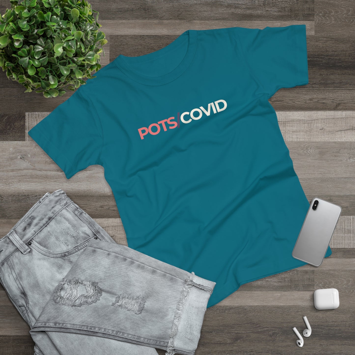 Dames T-shirt - POTS/COVID