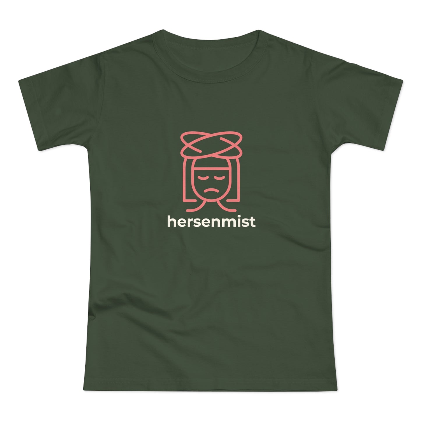 Dames T-shirt - Hersenmist