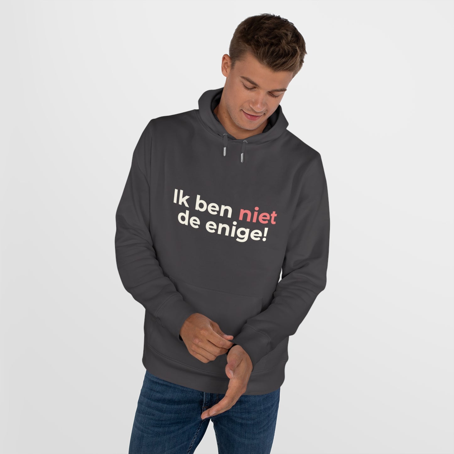 Hoodie - Ik ben niet de enige