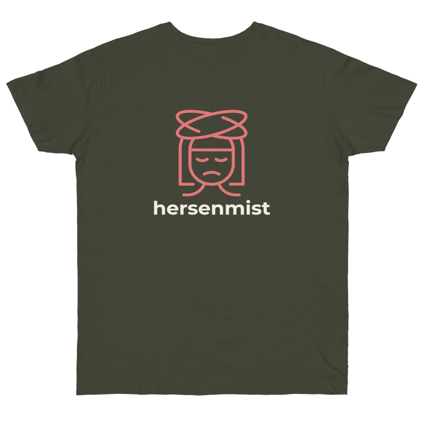 Uniseks T-Shirt - 'Hersenmist'