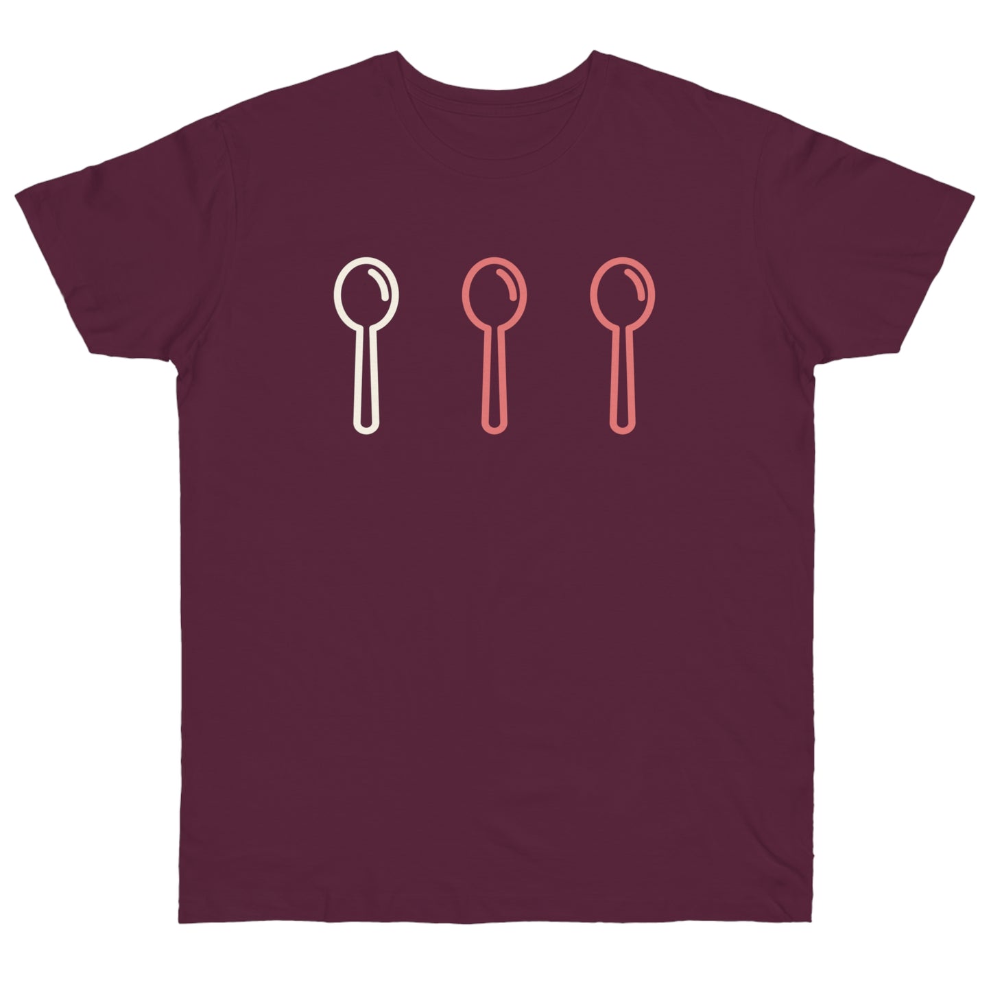 Uniseks T-Shirt - 'Spoons'