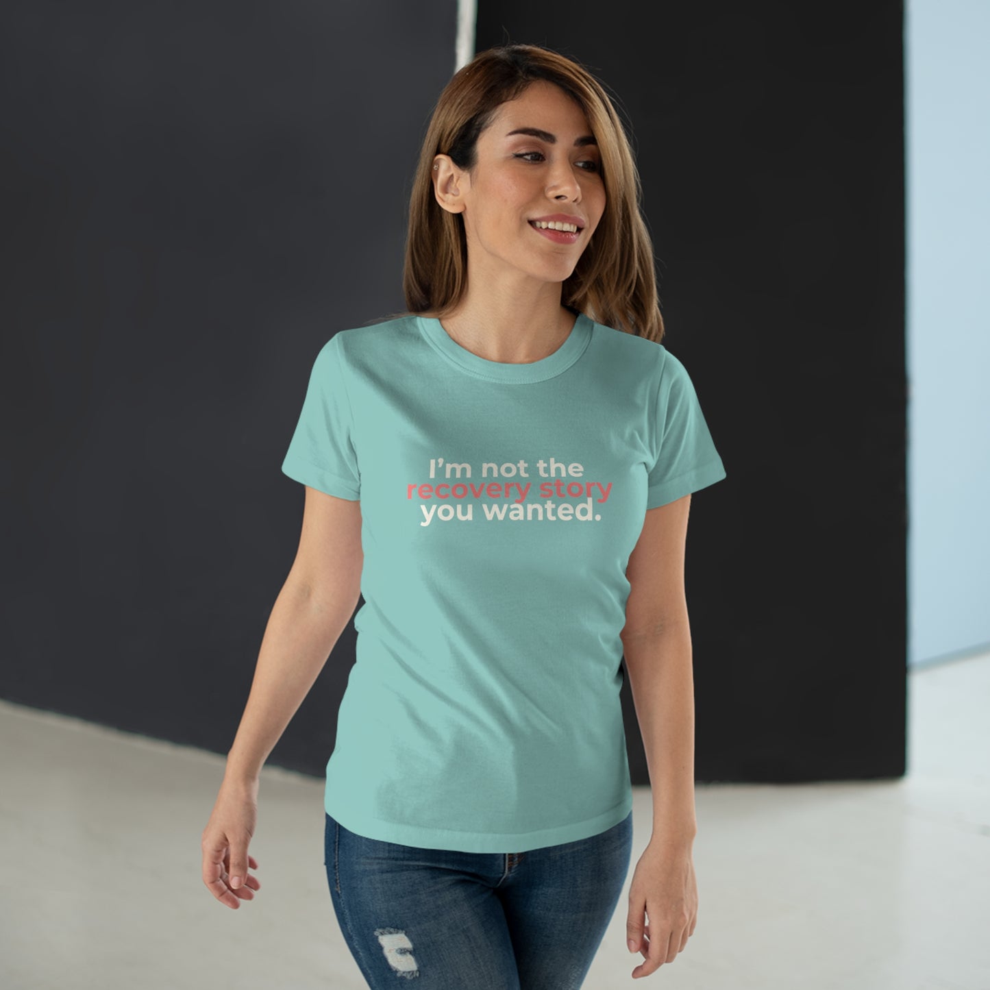 Dames T-shirt - Recovery story
