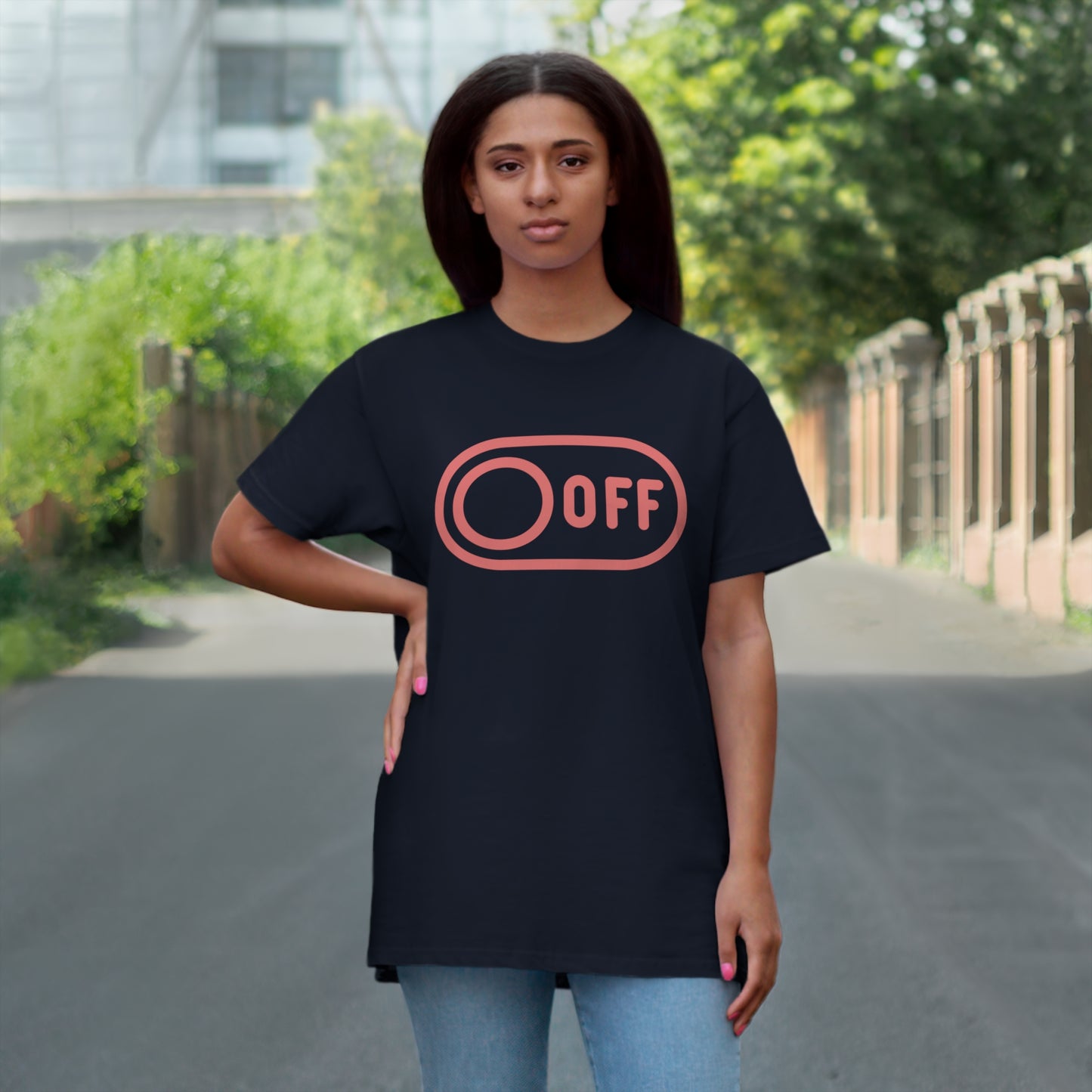 Uniseks T-Shirt - 'OFF'