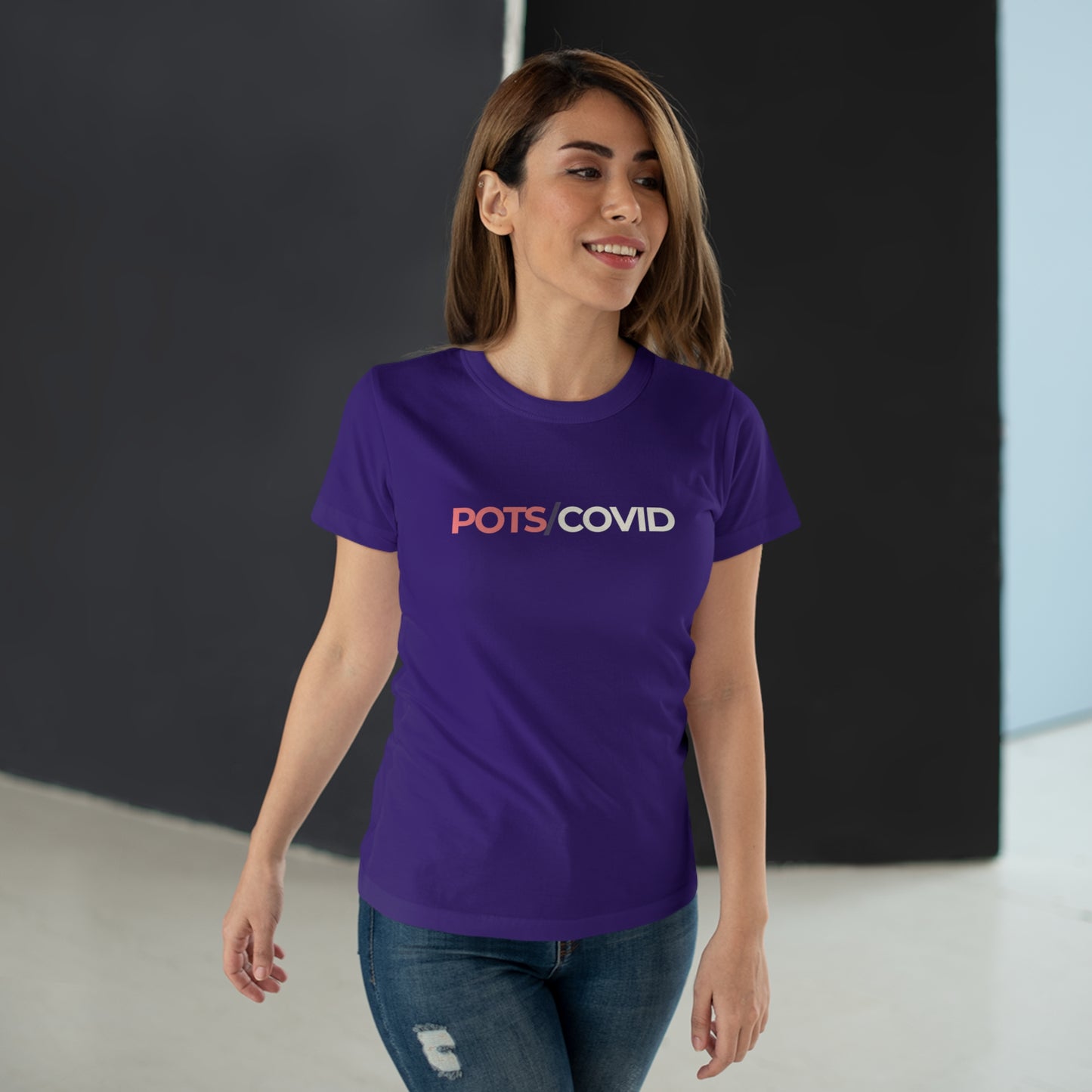 Dames T-shirt - POTS/COVID