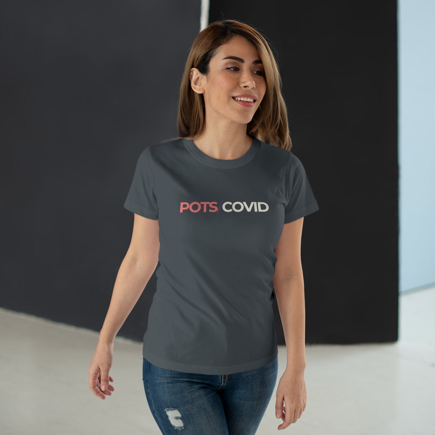 Dames T-shirt - POTS/COVID