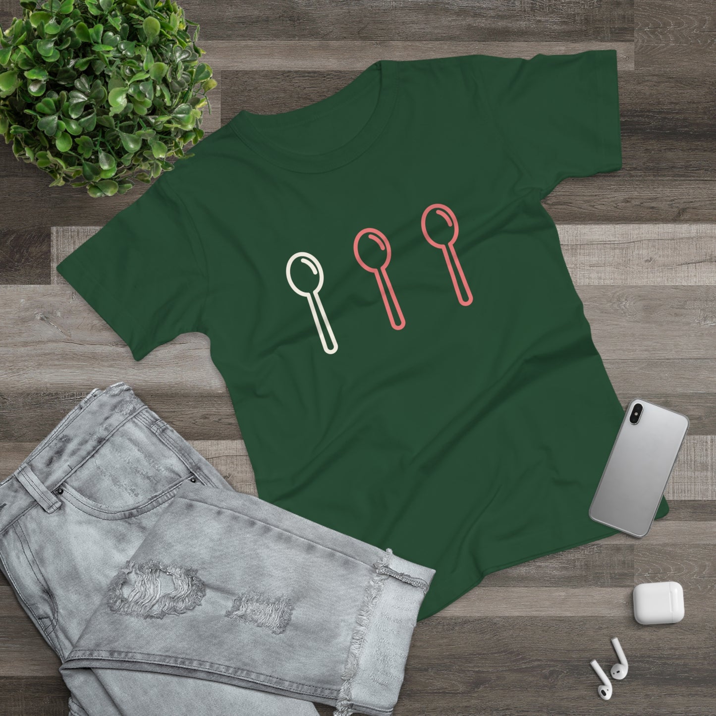 Dames T-shirt - Spoons