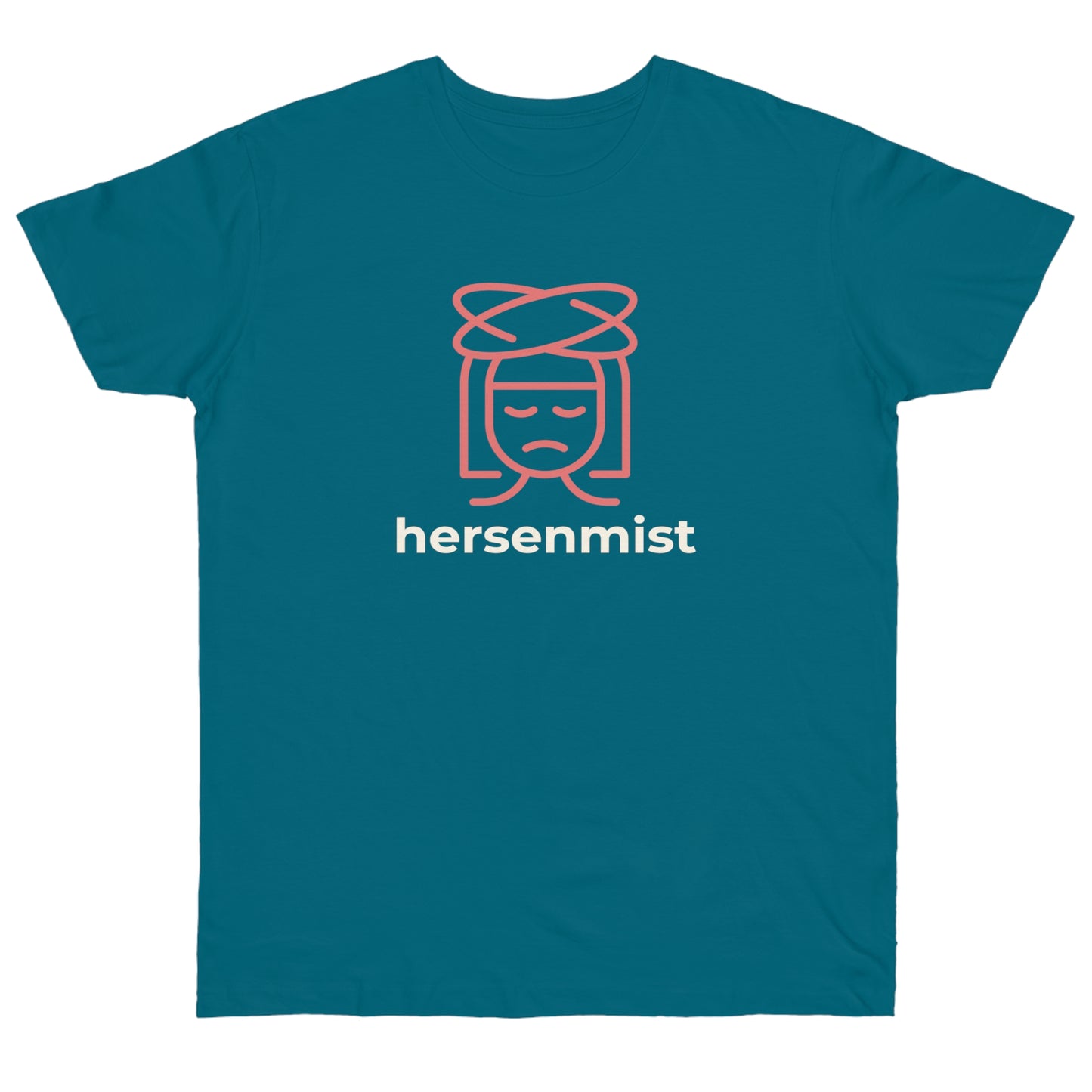 Uniseks T-Shirt - 'Hersenmist'