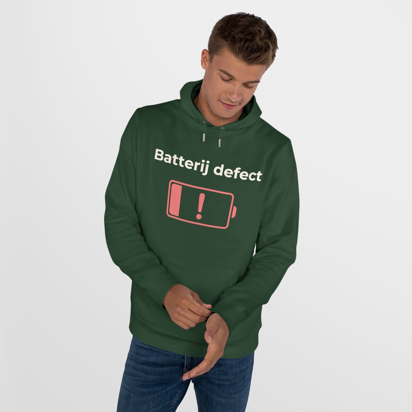 Hoodie - Batterij defect