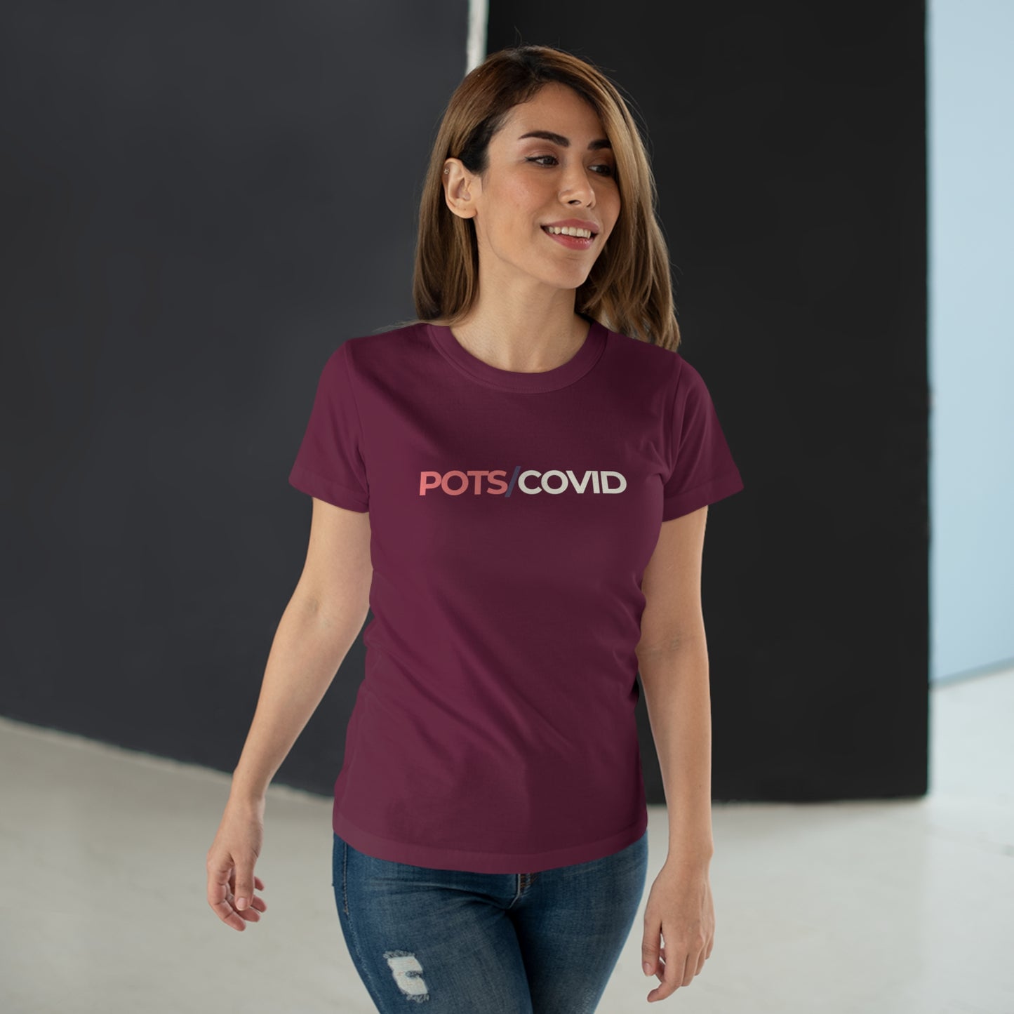 Dames T-shirt - POTS/COVID