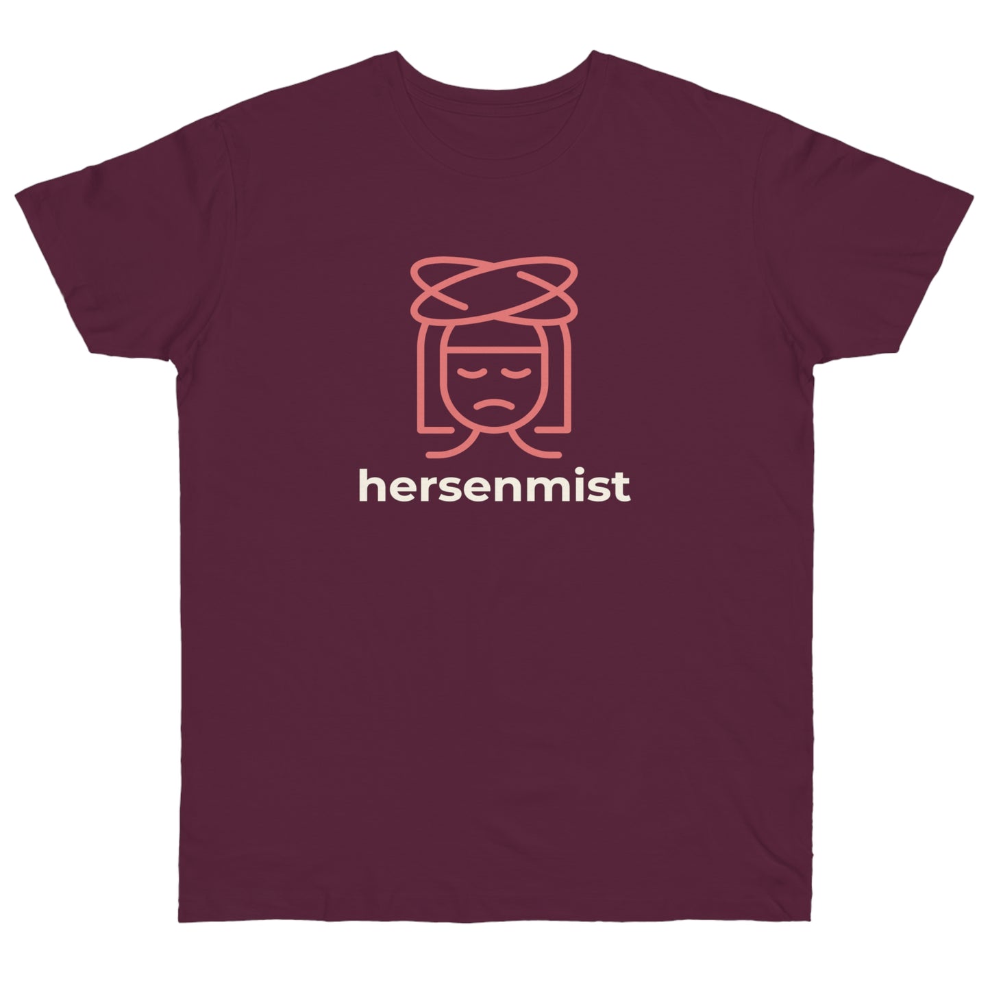 Uniseks T-Shirt - 'Hersenmist'