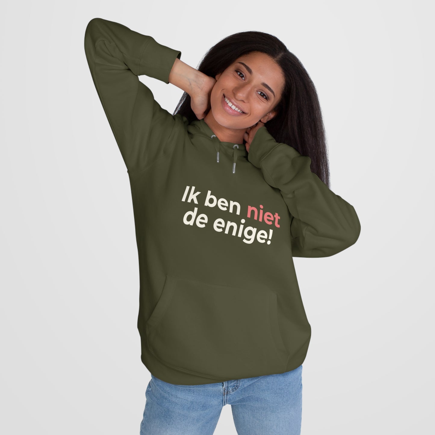 Hoodie - Ik ben niet de enige