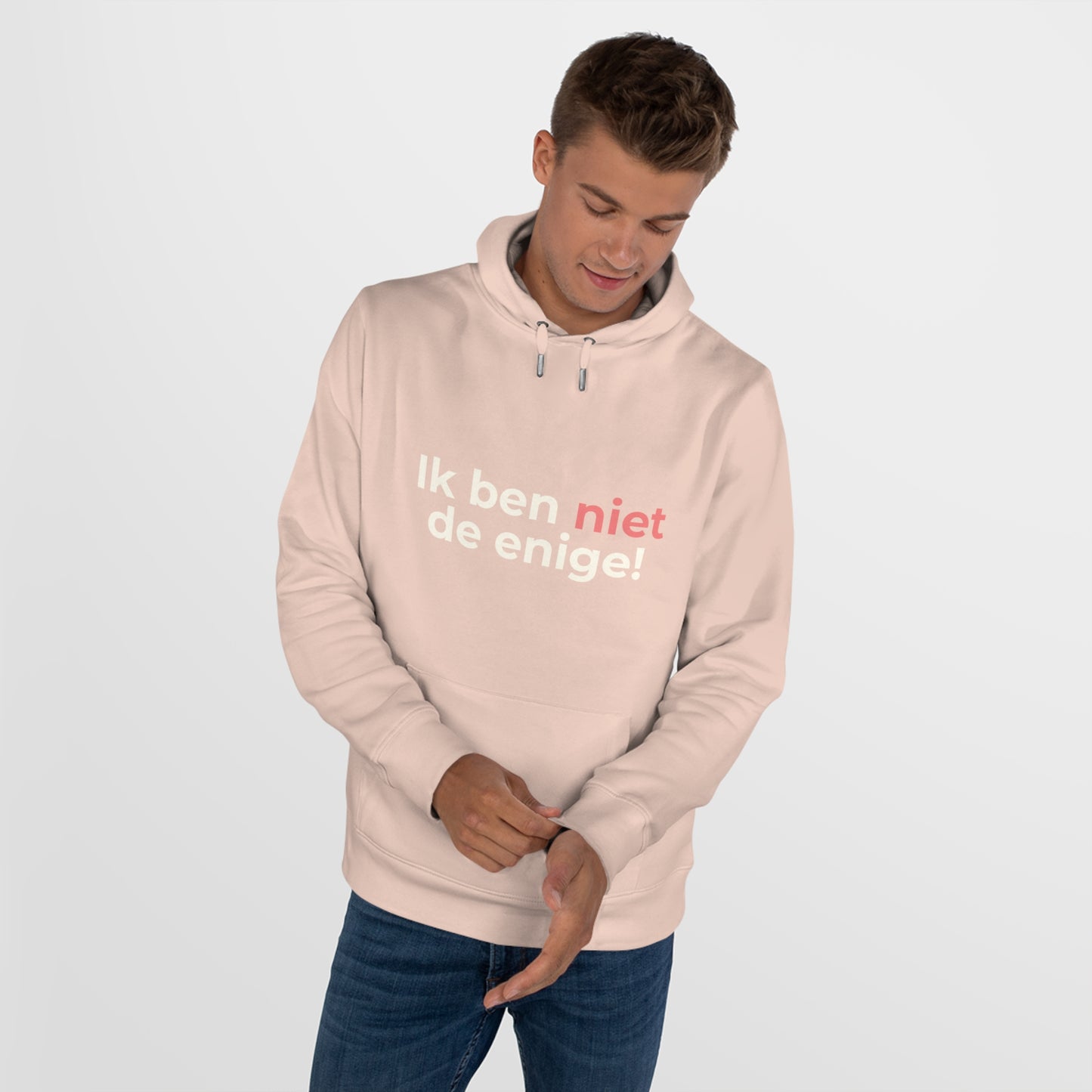 Hoodie - Ik ben niet de enige