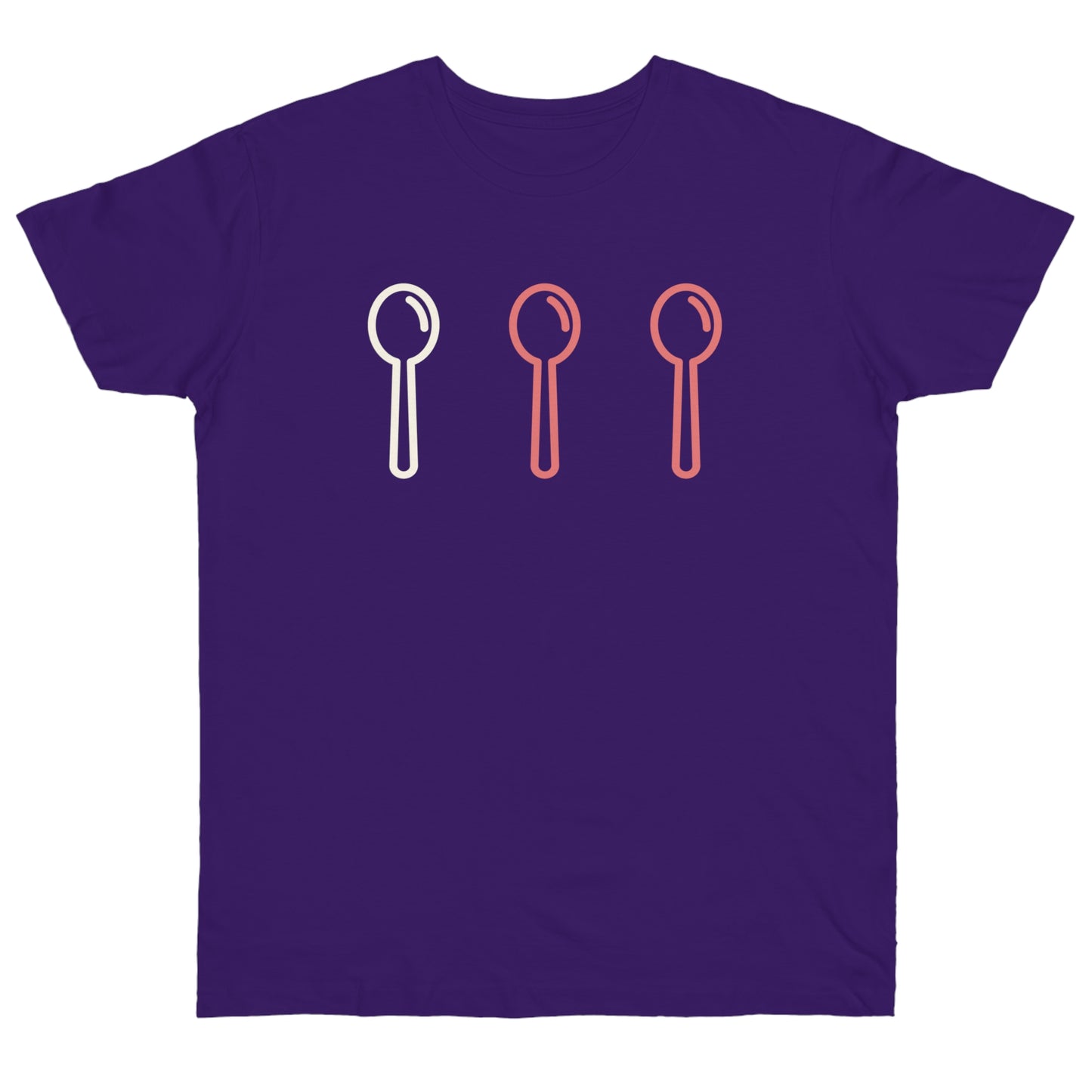 Uniseks T-Shirt - 'Spoons'
