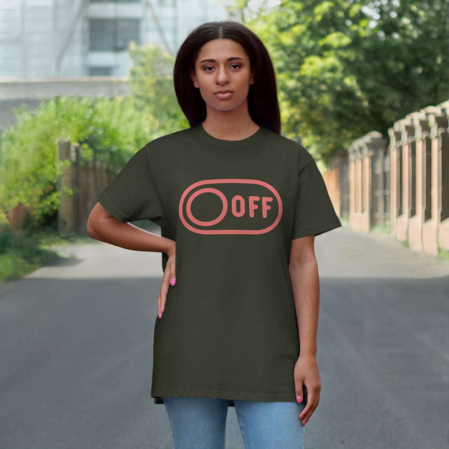Uniseks T-Shirt - 'OFF'