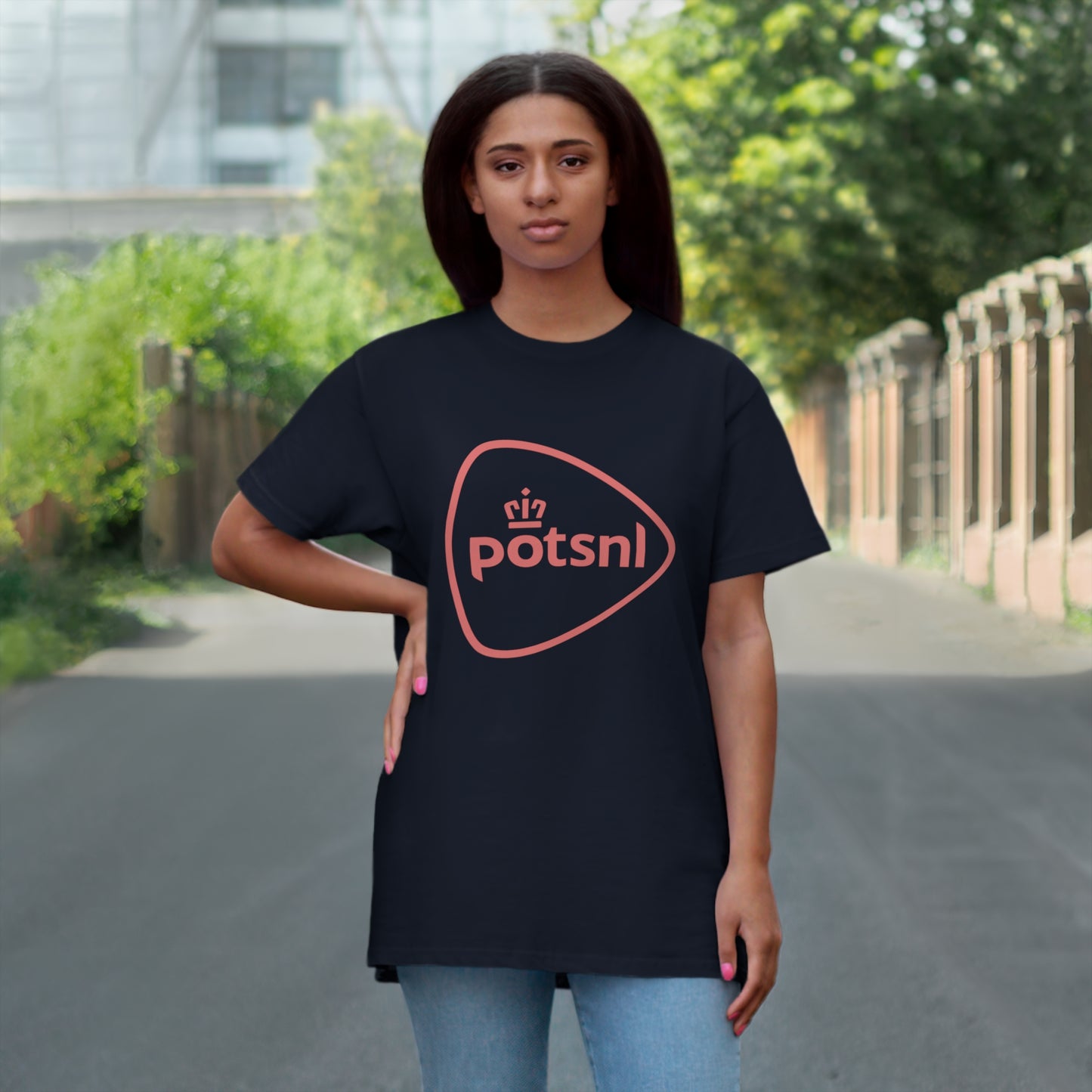 Uniseks T-Shirt - 'POTSNL'