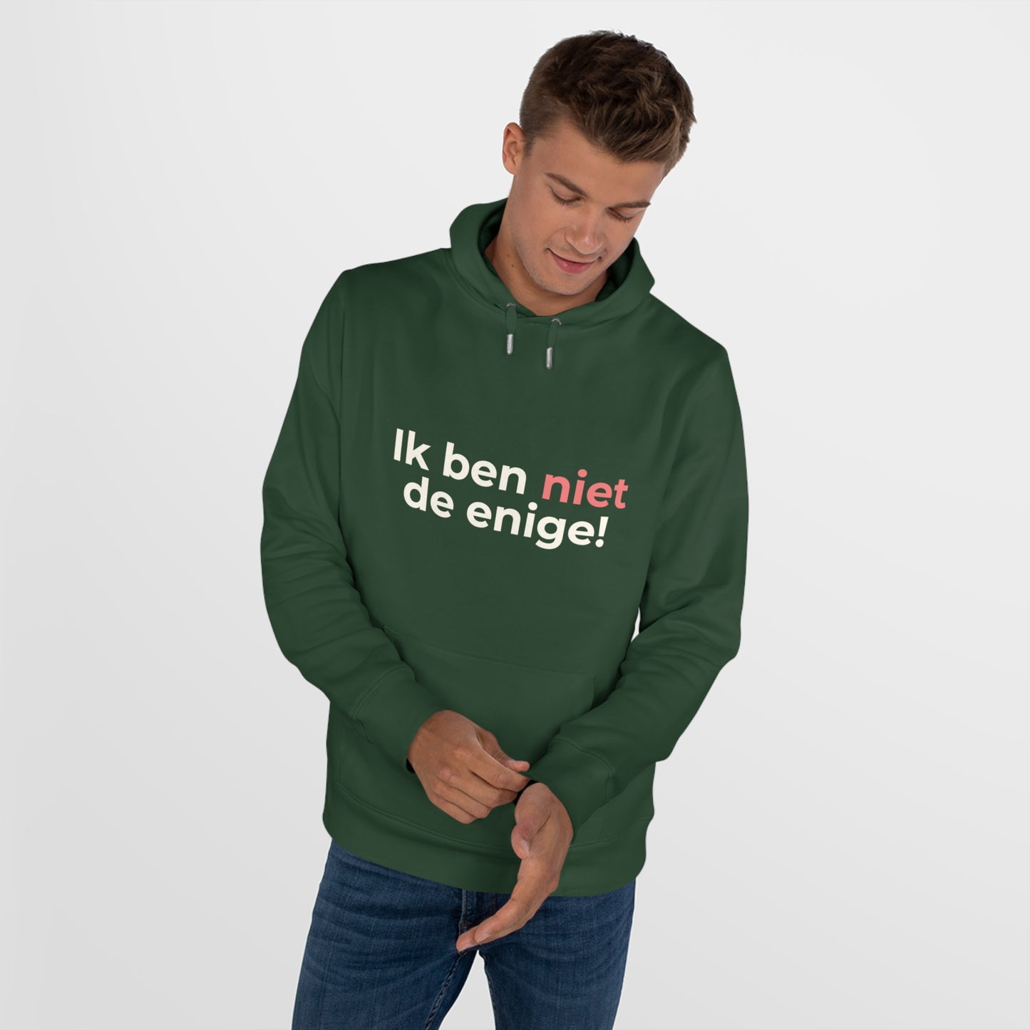 Hoodie - Ik ben niet de enige