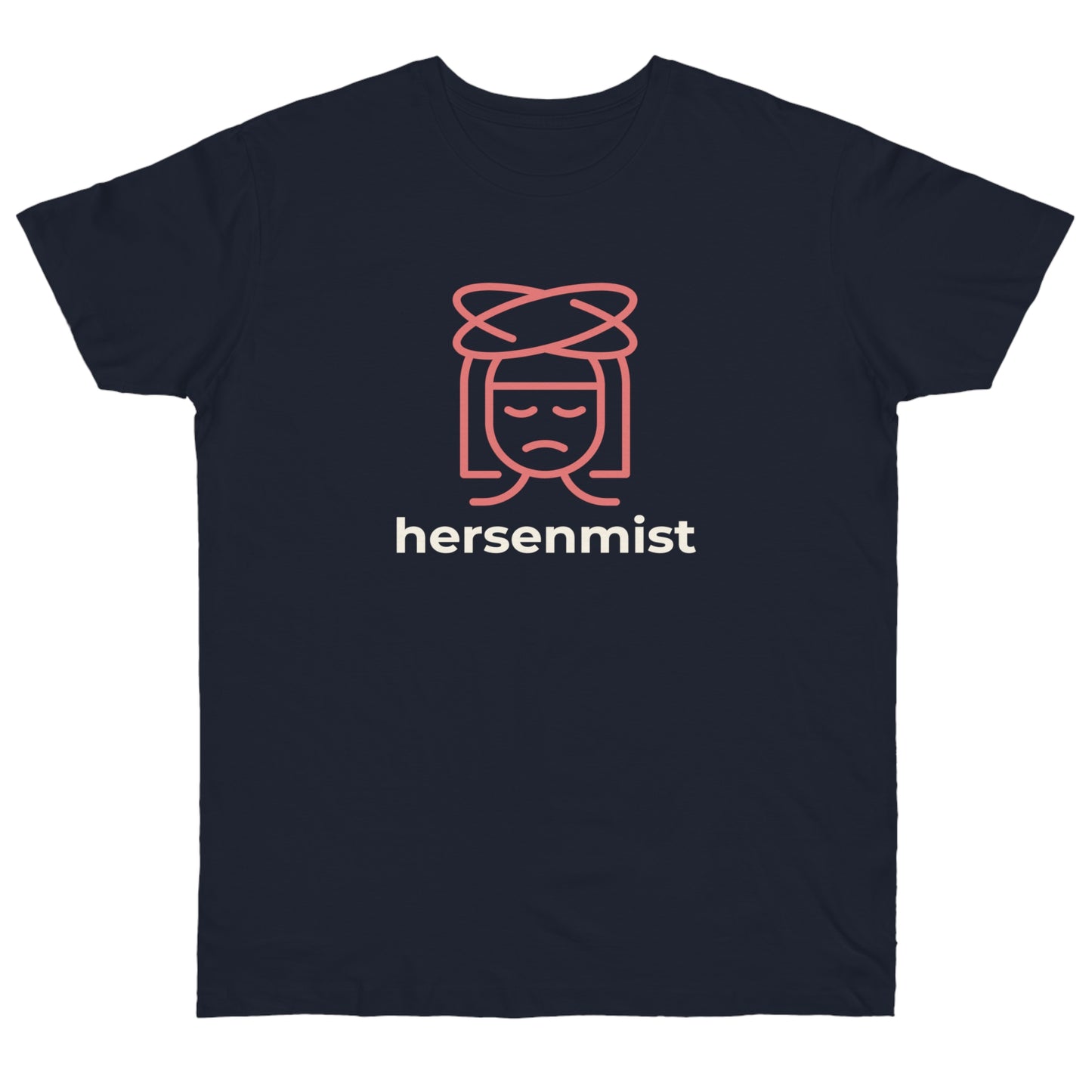Uniseks T-Shirt - 'Hersenmist'