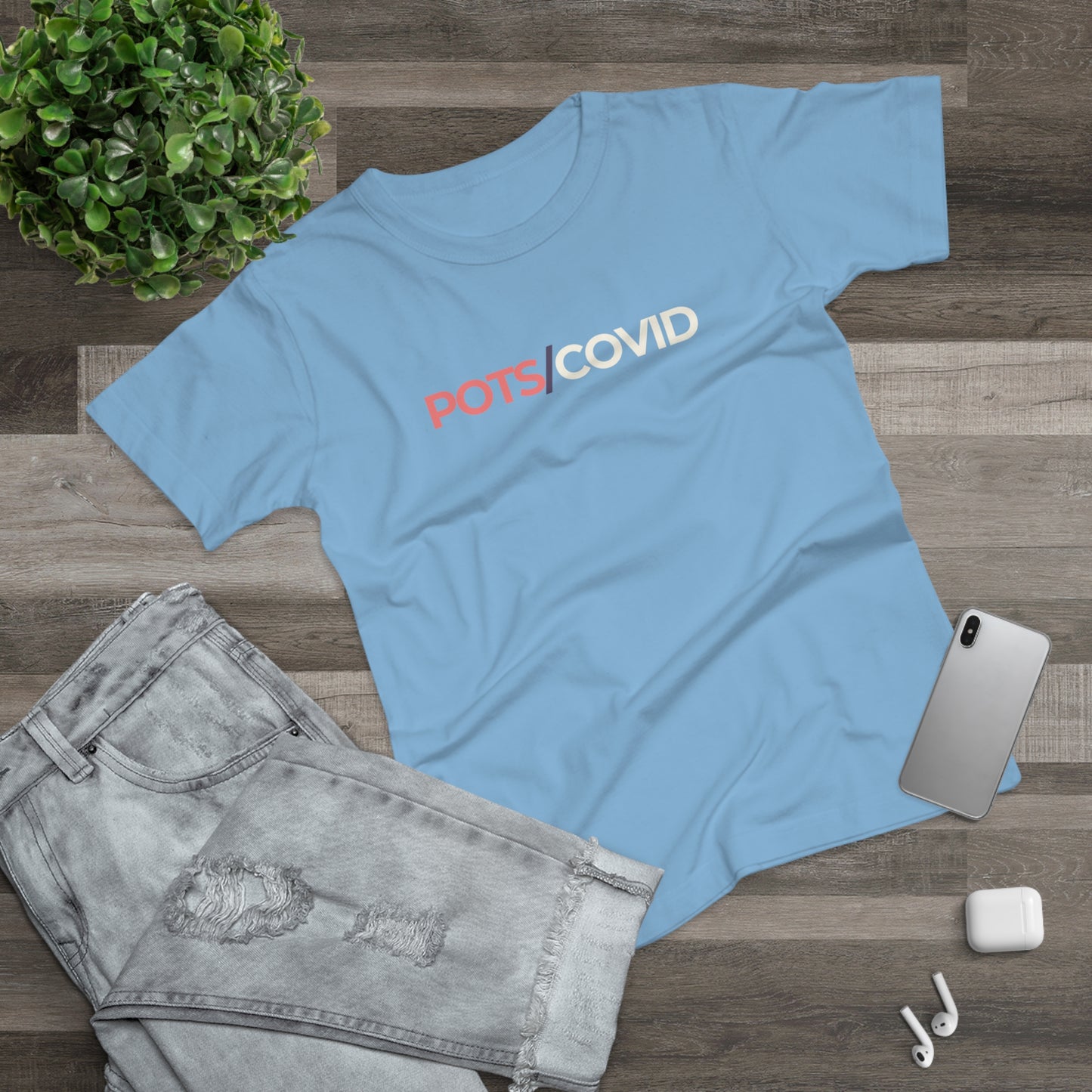 Dames T-shirt - POTS/COVID