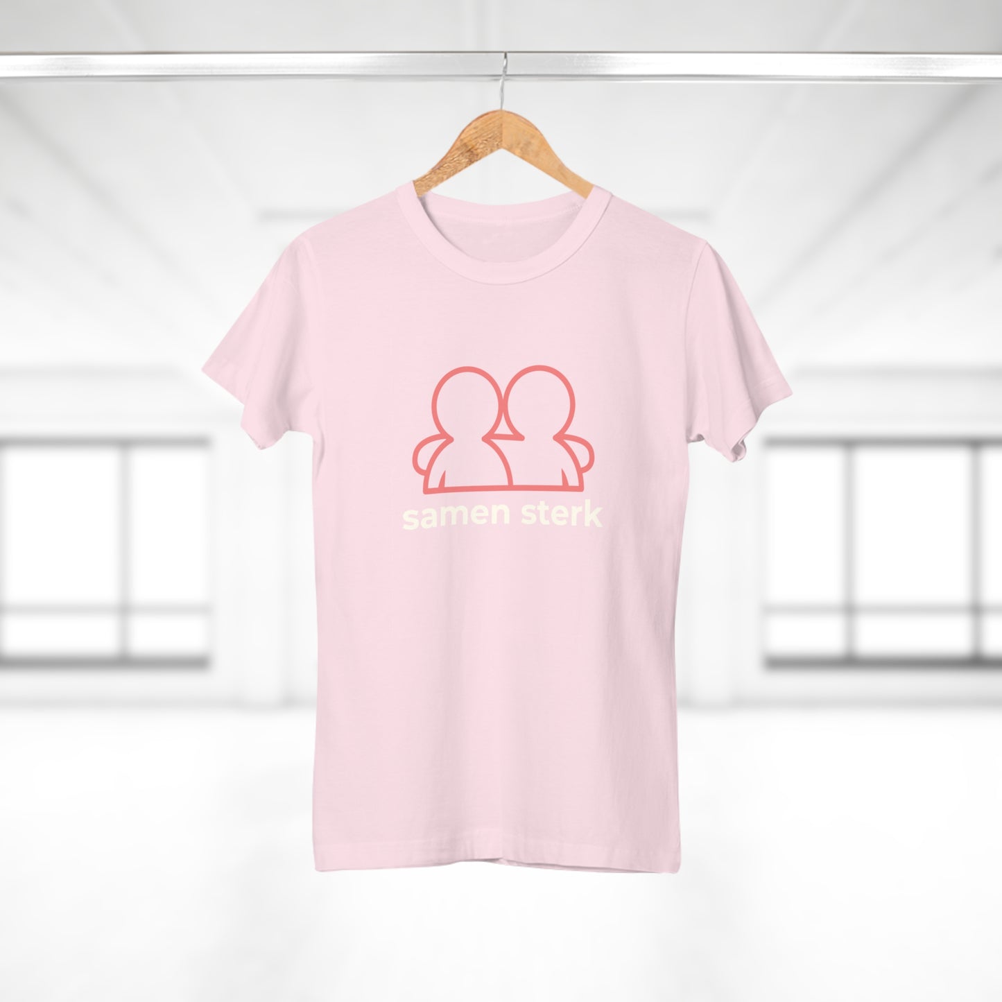 Dames T-shirt - Samen sterk