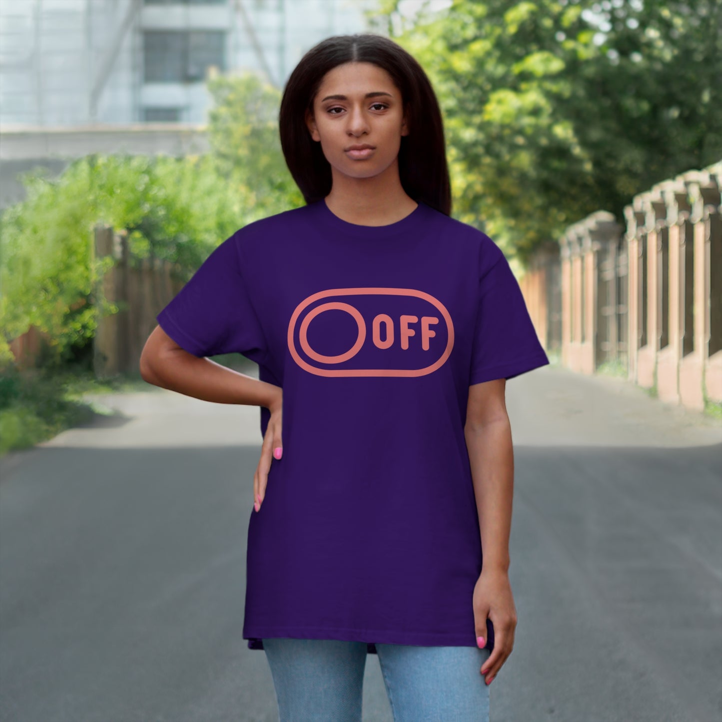 Uniseks T-Shirt - 'OFF'