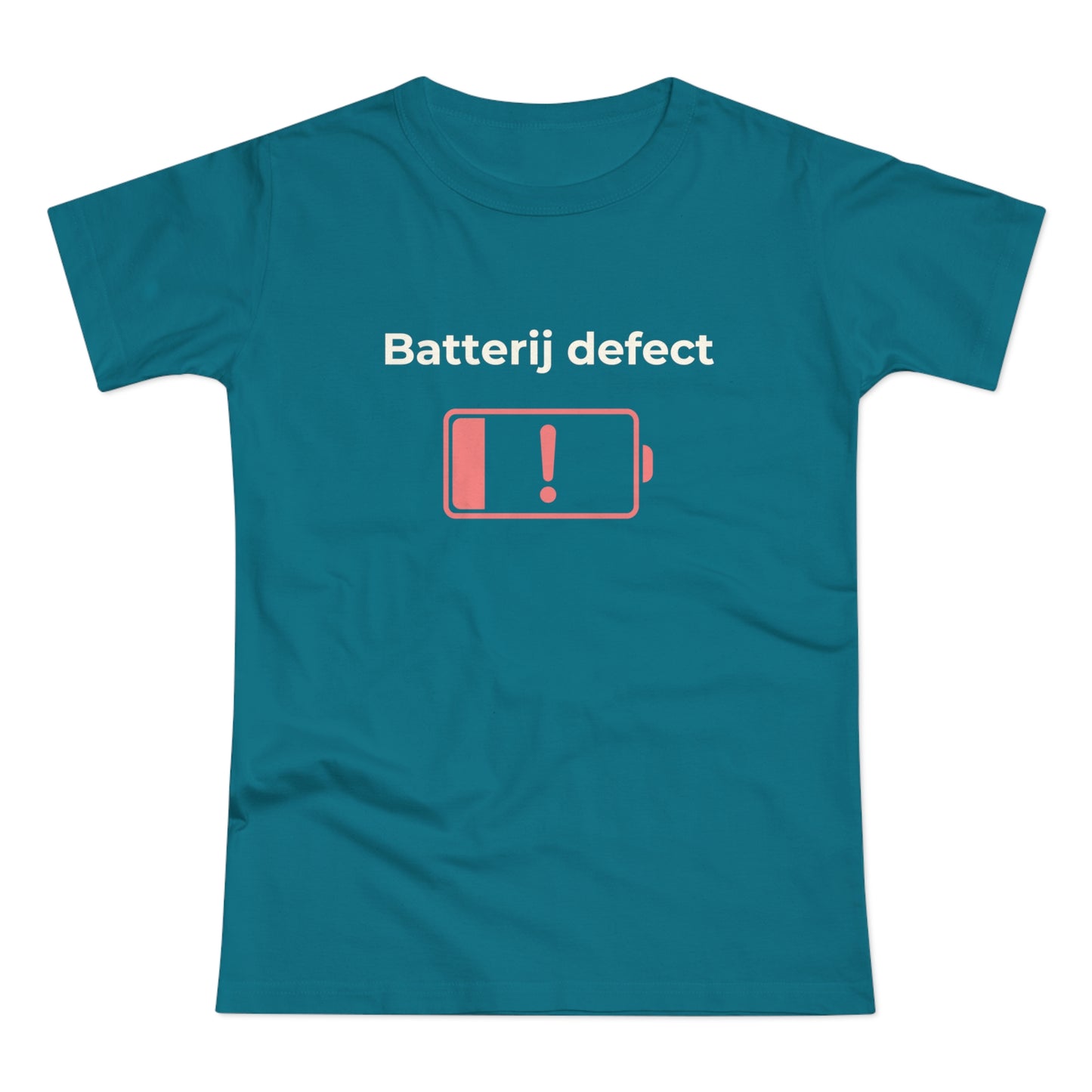 Dames T-shirt - Batterij defect