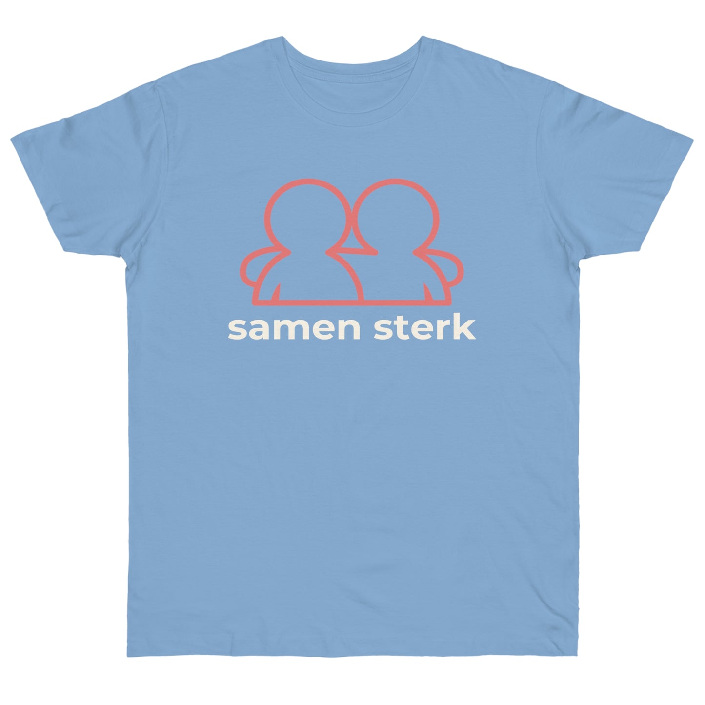 Uniseks T-Shirt - 'Samen sterk'
