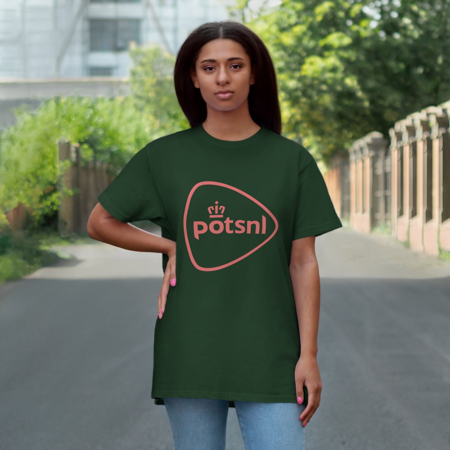 Uniseks T-Shirt - 'POTSNL'