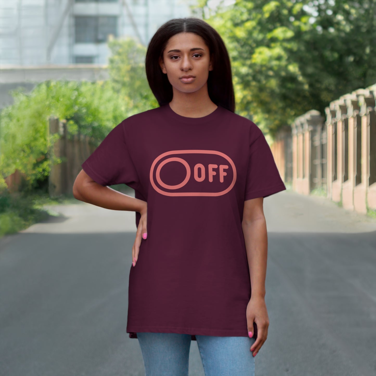 Uniseks T-Shirt - 'OFF'
