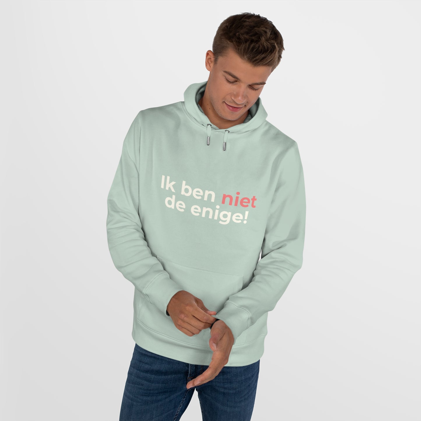 Hoodie - Ik ben niet de enige