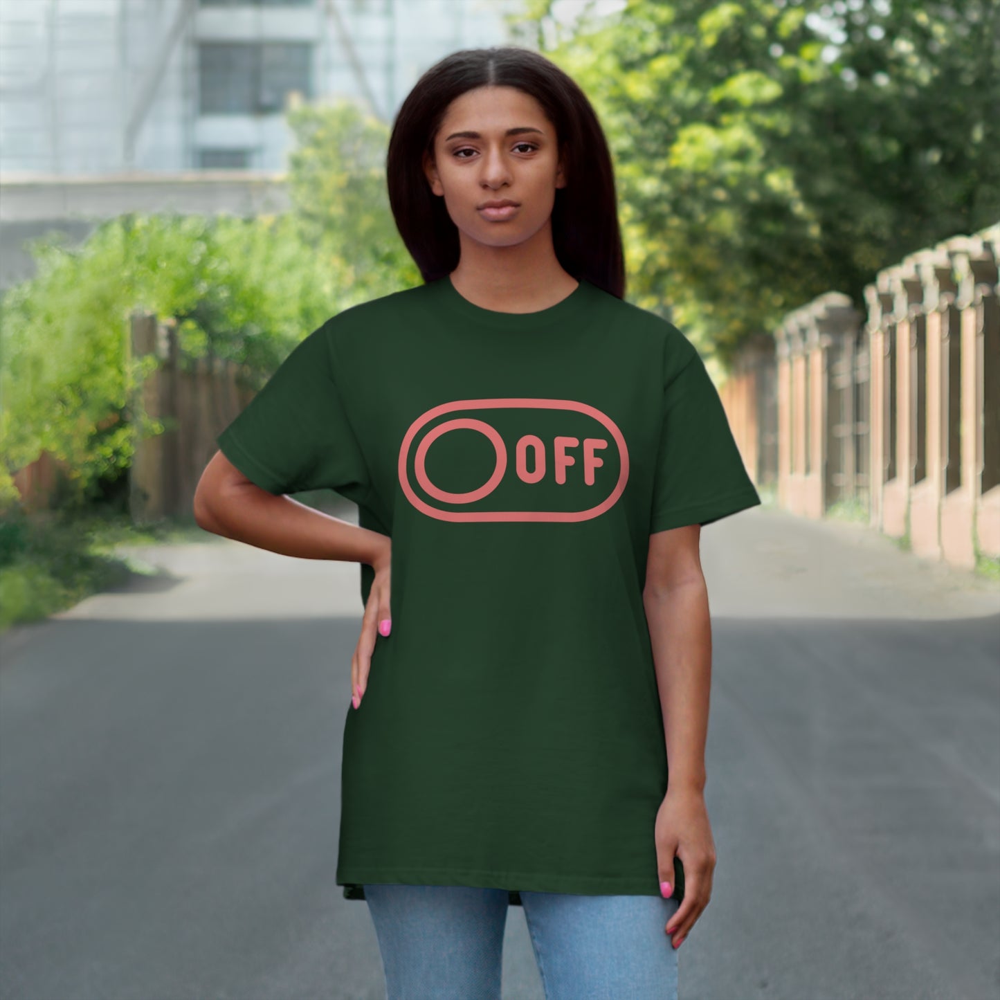 Uniseks T-Shirt - 'OFF'