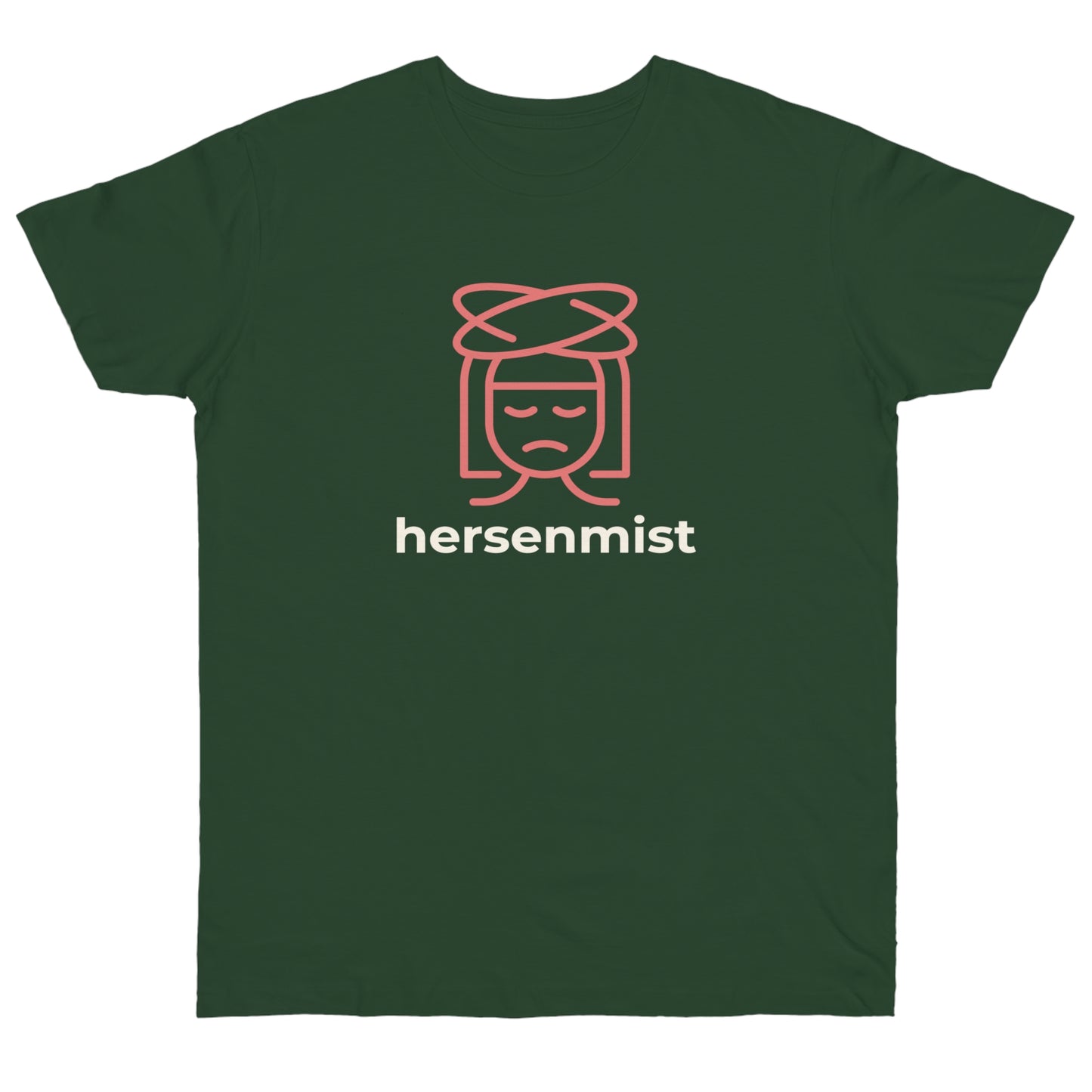 Uniseks T-Shirt - 'Hersenmist'