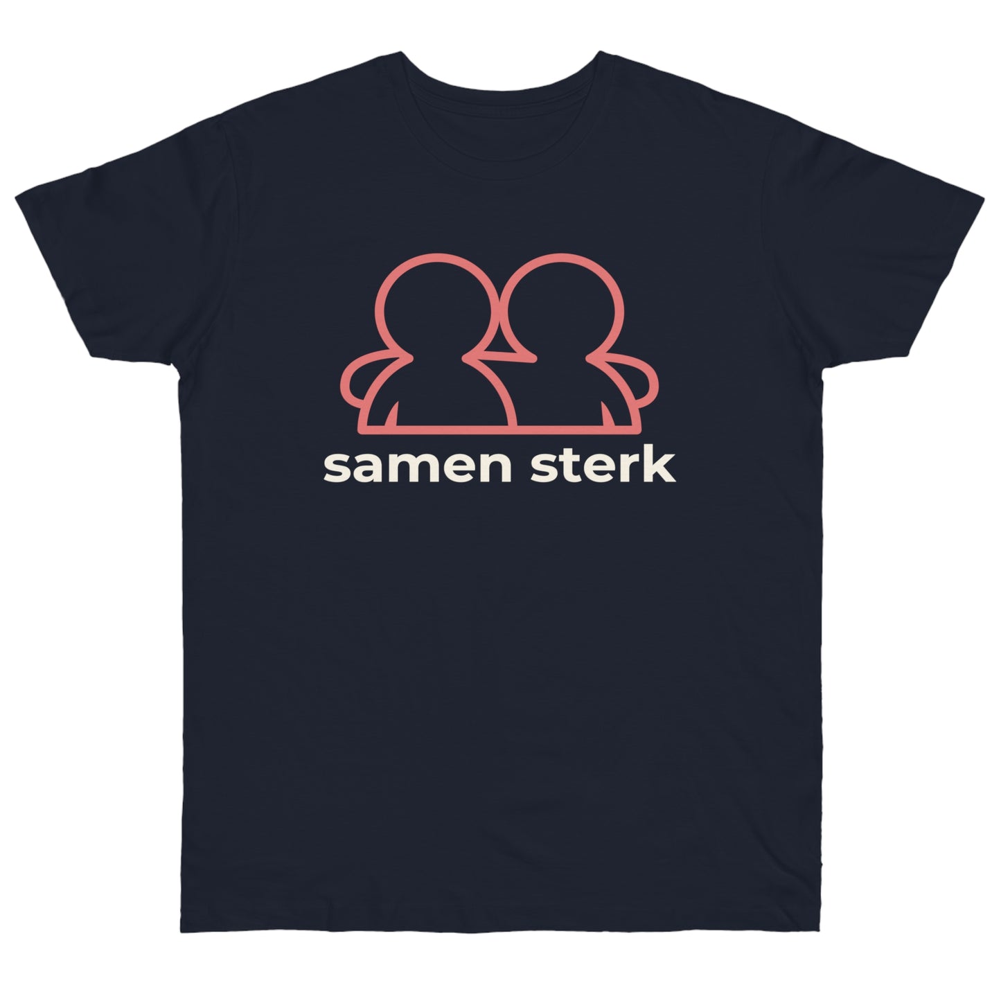 Uniseks T-Shirt - 'Samen sterk'