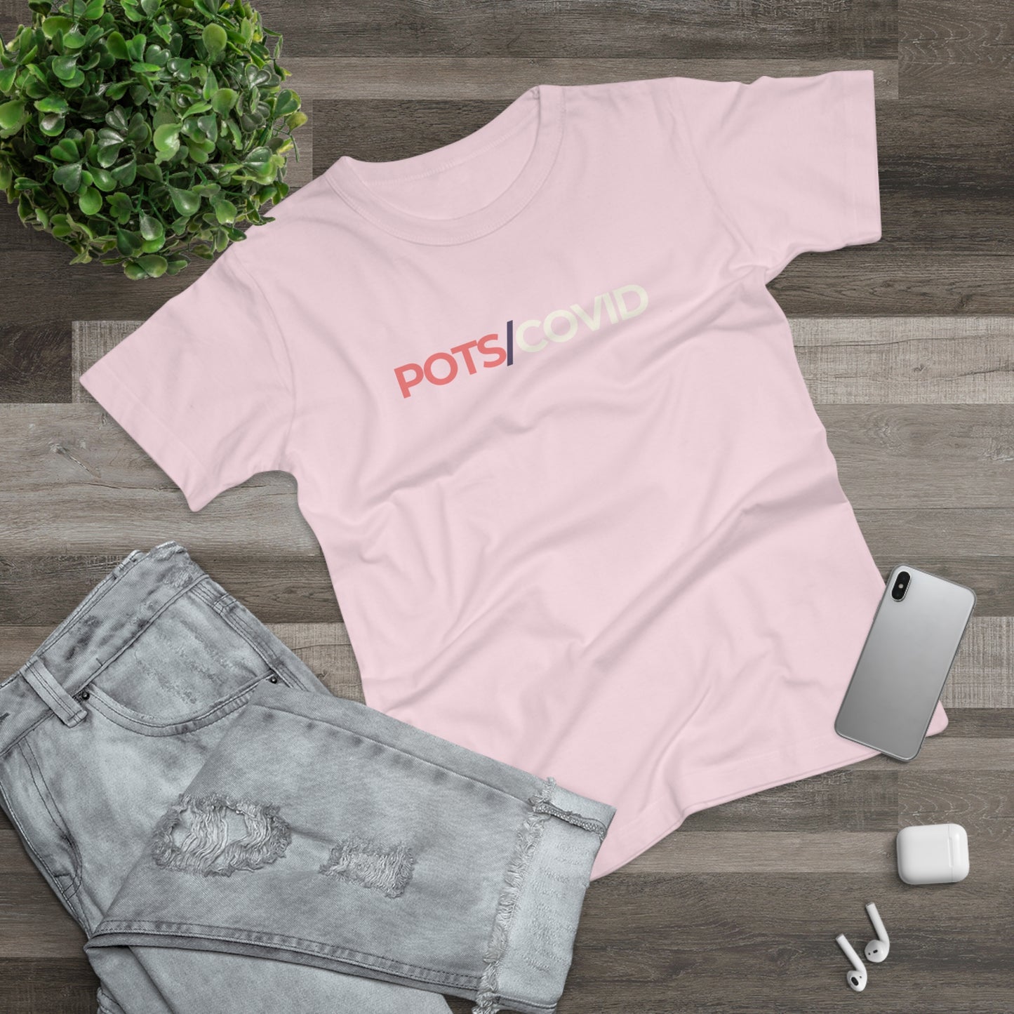 Dames T-shirt - POTS/COVID