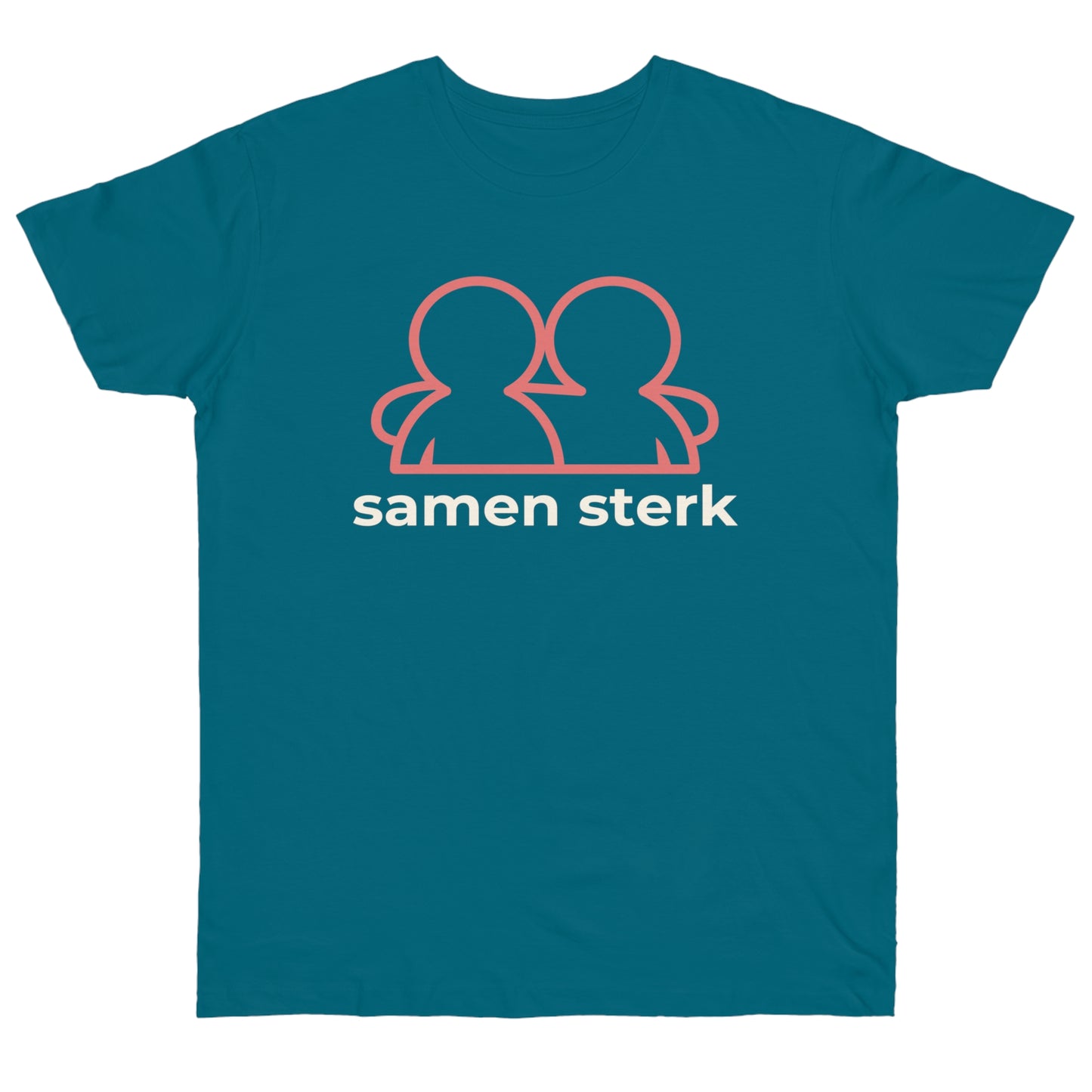 Uniseks T-Shirt - 'Samen sterk'