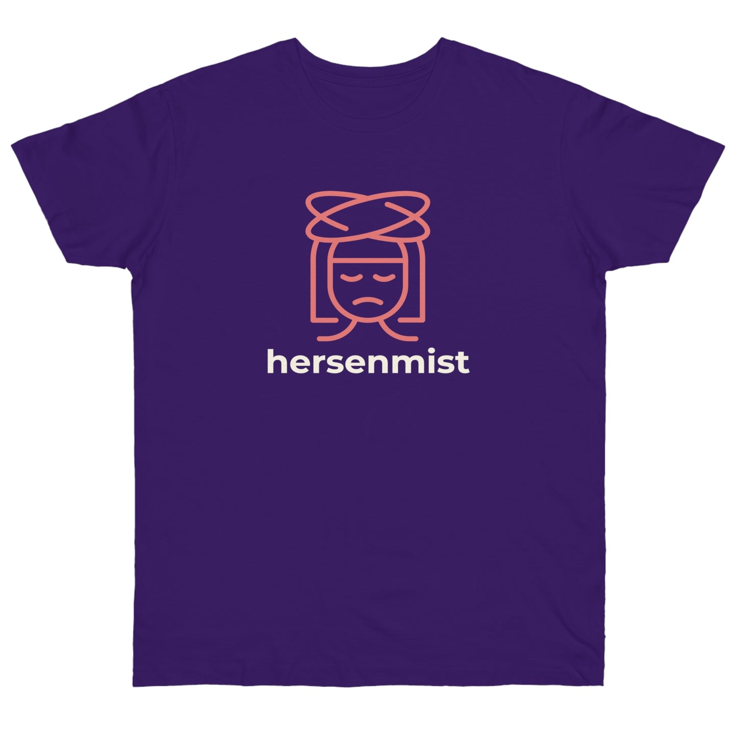 Uniseks T-Shirt - 'Hersenmist'