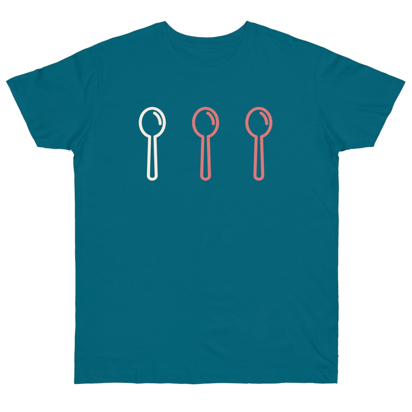 Uniseks T-Shirt - 'Spoons'
