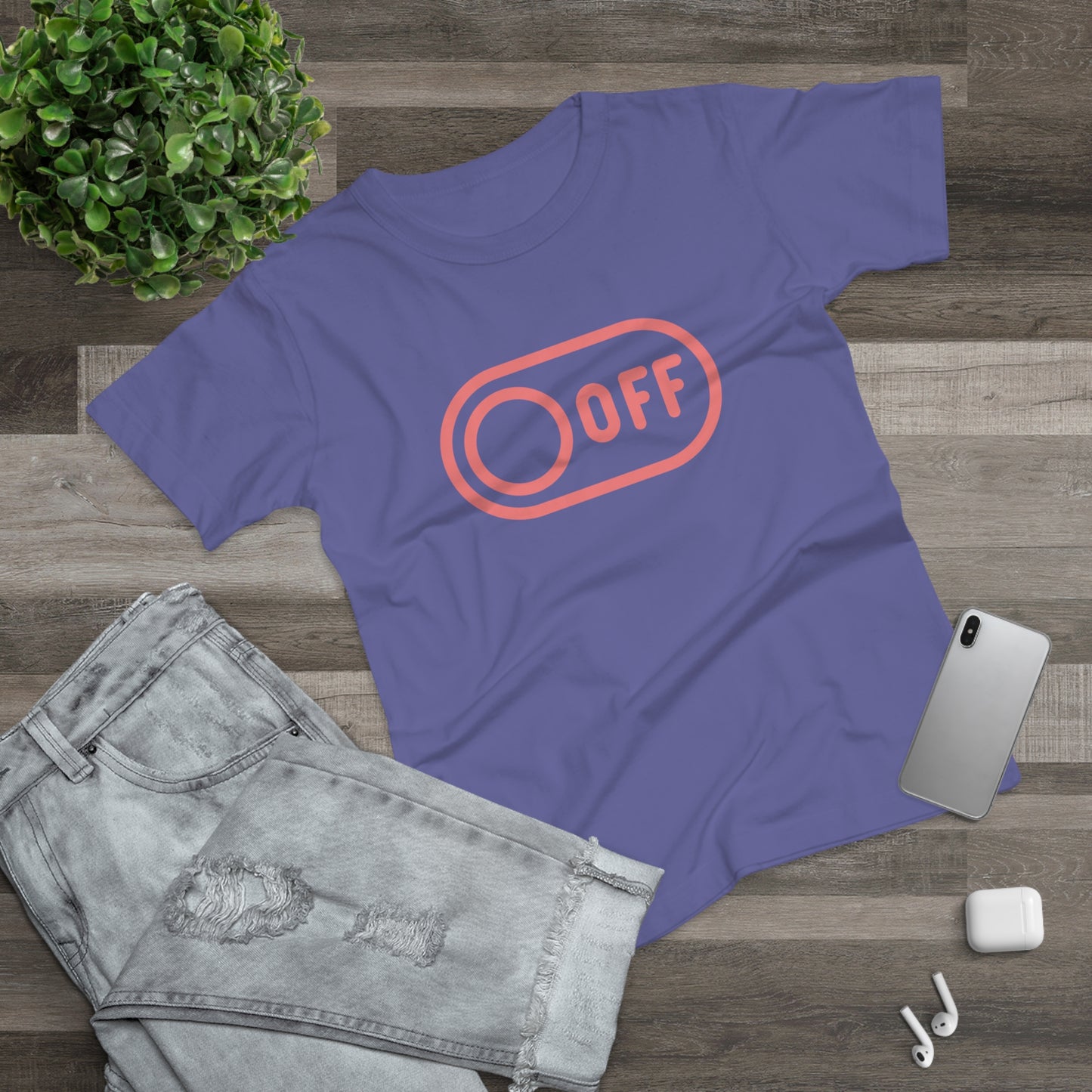Dames T-shirt - Off