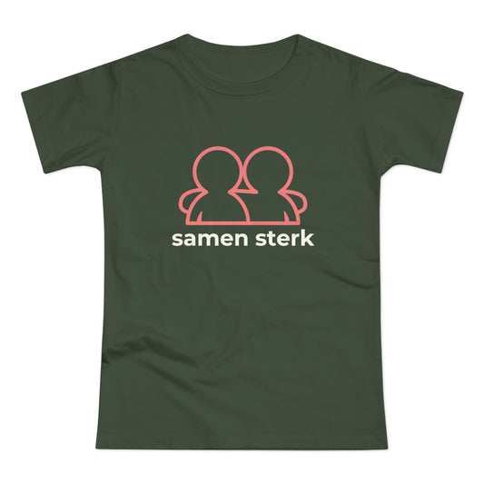 Dames T-shirt - Samen sterk