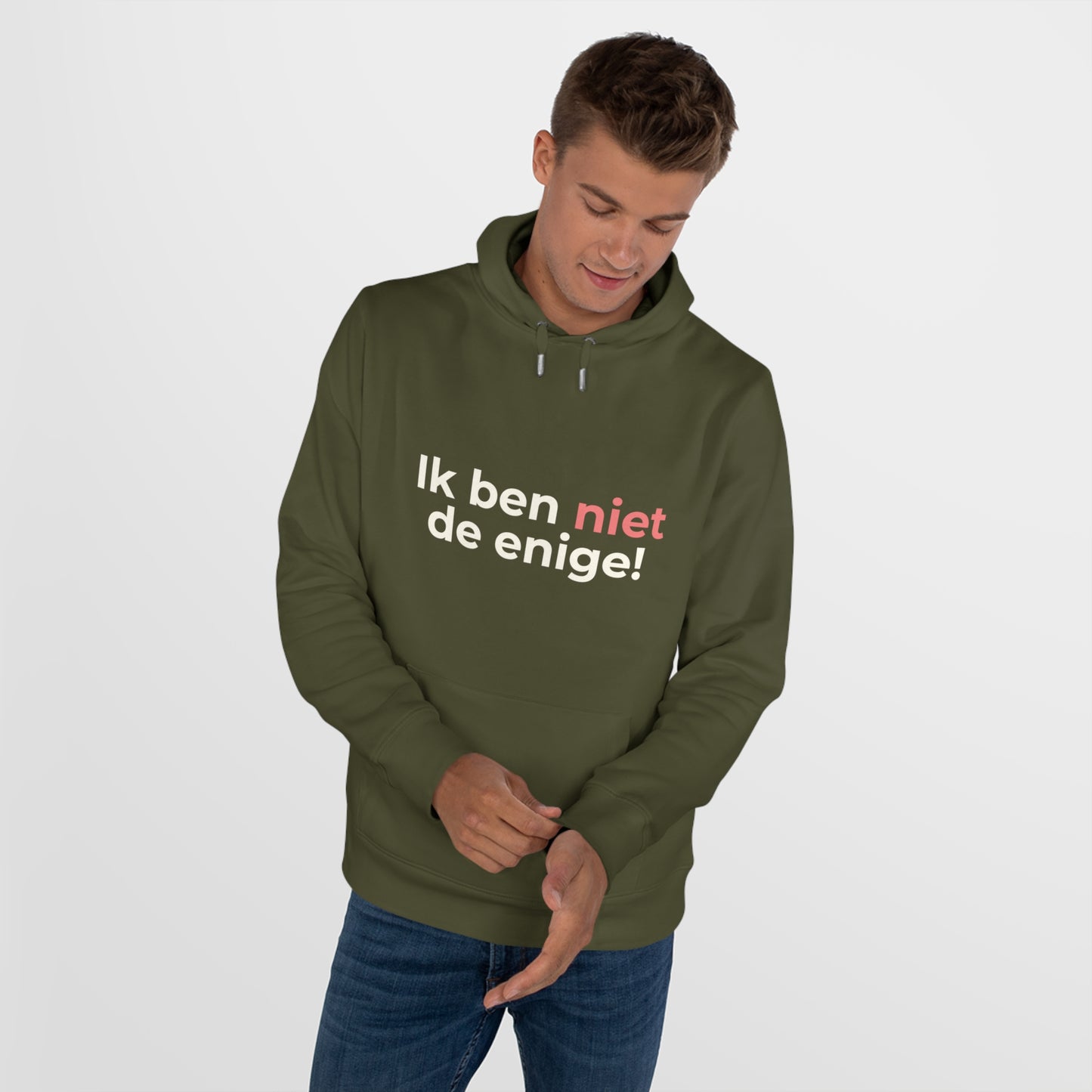 Hoodie - Ik ben niet de enige