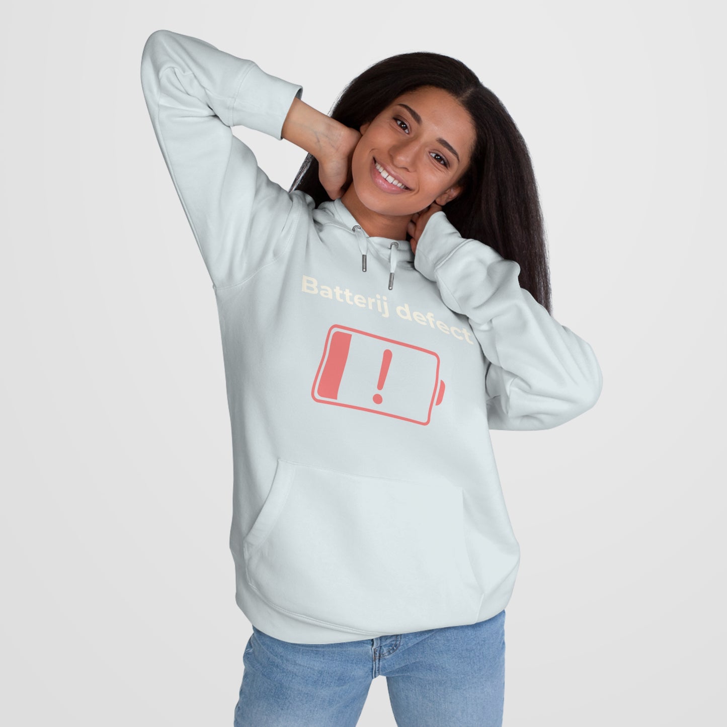 Hoodie - Batterij defect