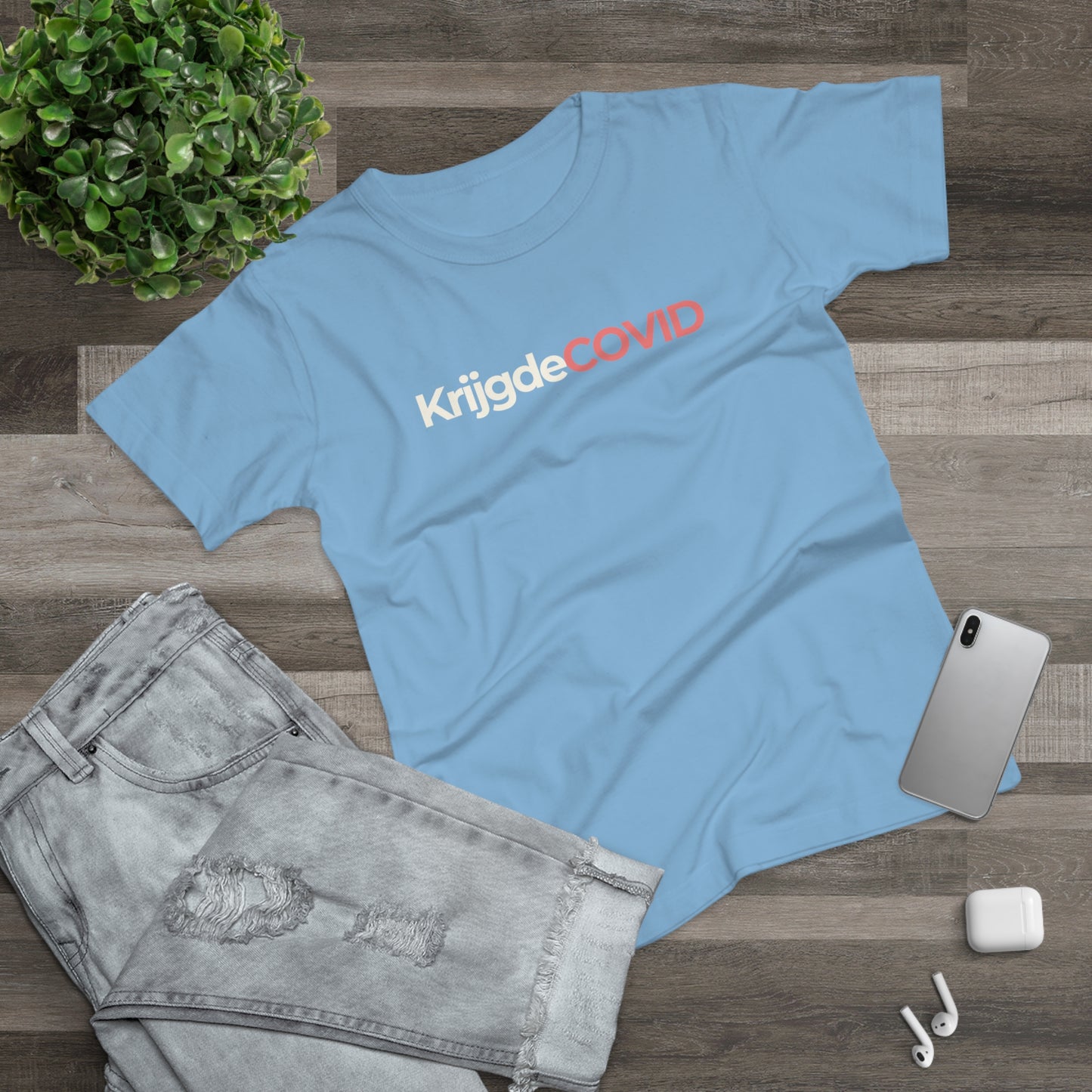 Dames T-shirt - KrijgdeCOVID