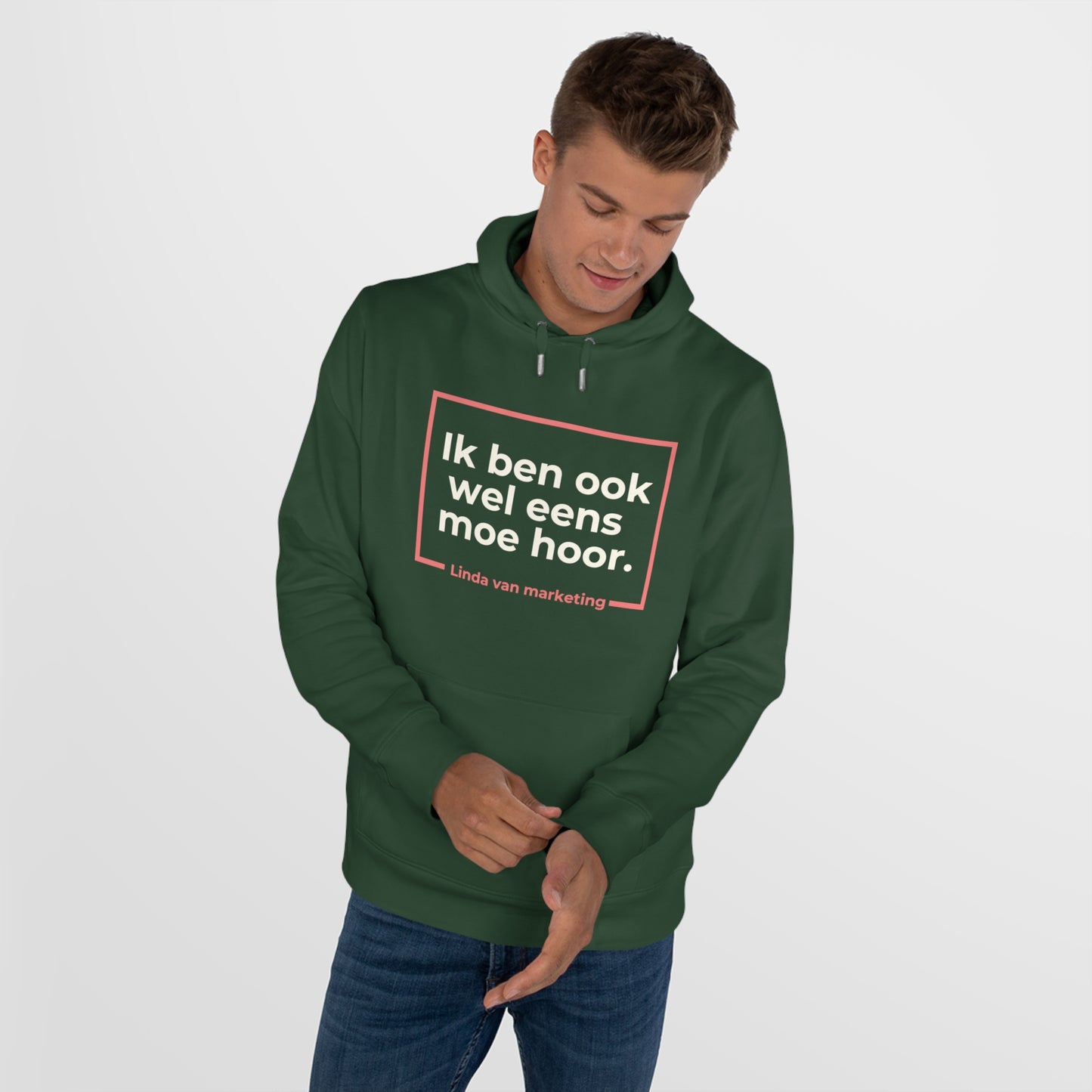 Hoodie - Linda is ook wel eens moe