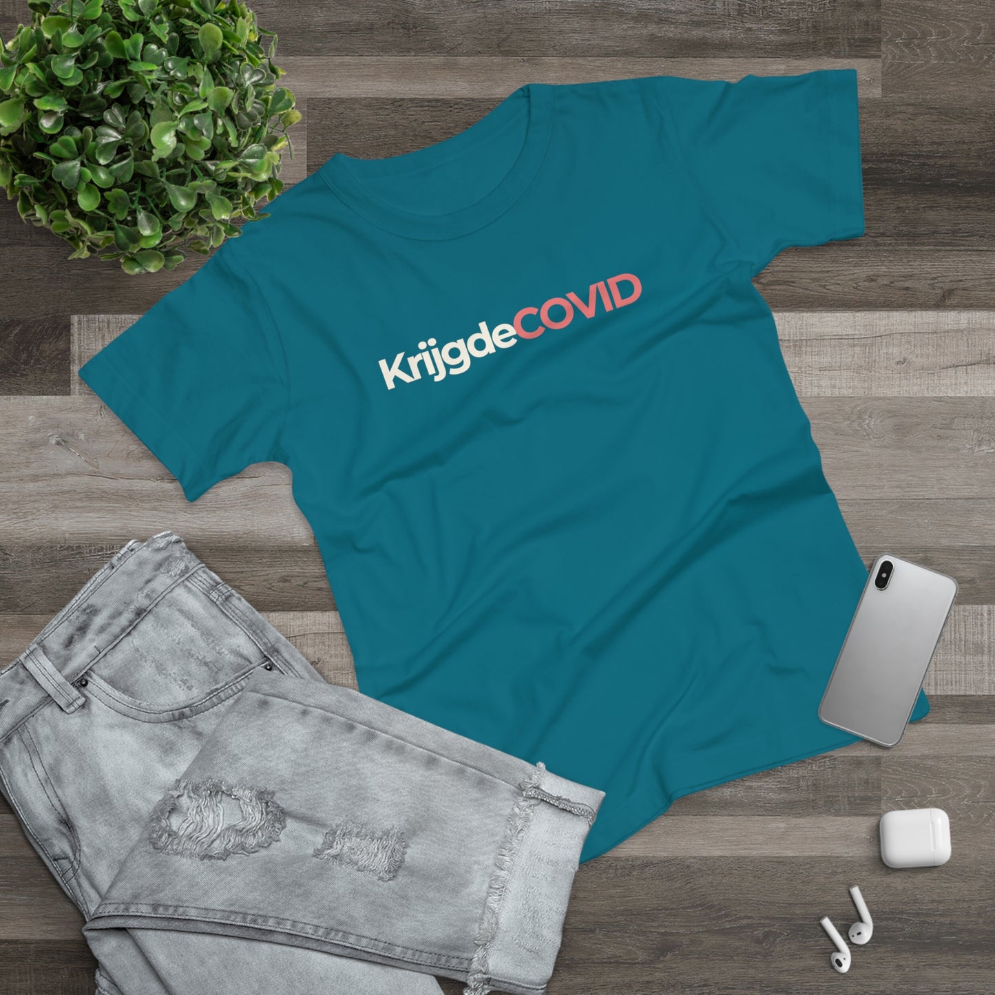 Dames T-shirt - KrijgdeCOVID