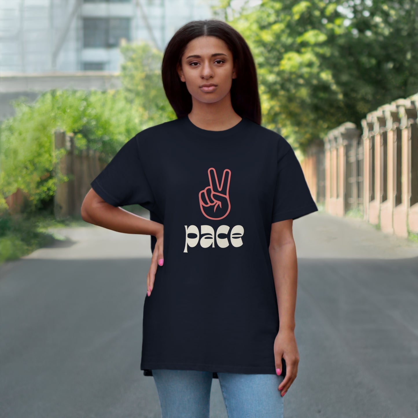 Uniseks T-Shirt - 'Pace'