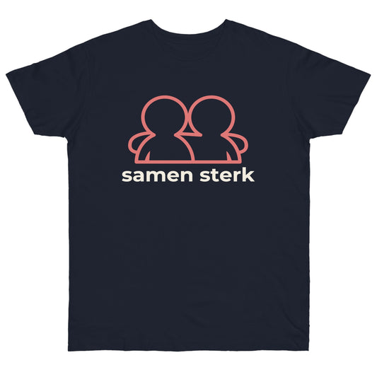 Uniseks T-Shirt - 'Samen sterk'