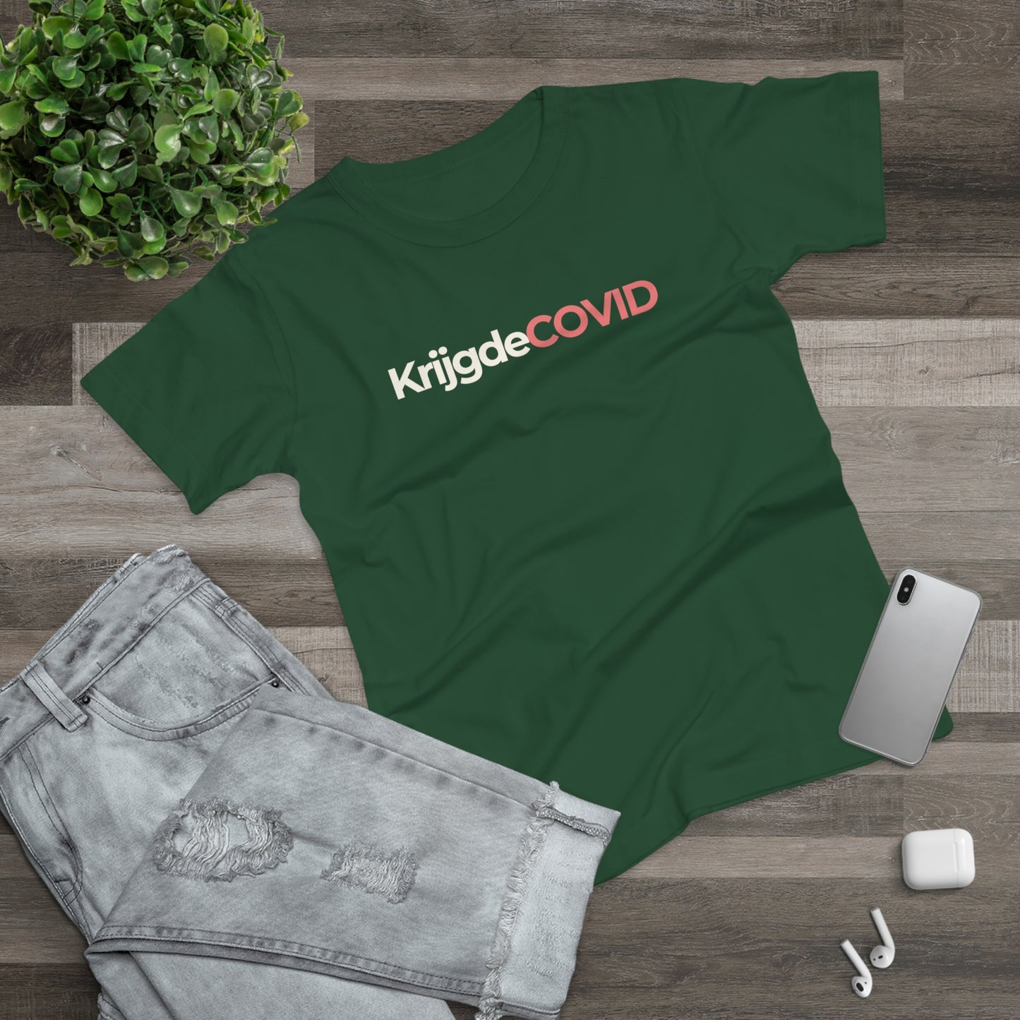 Dames T-shirt - KrijgdeCOVID