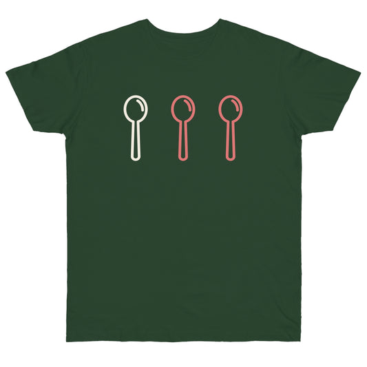 Uniseks T-Shirt - 'Spoons'