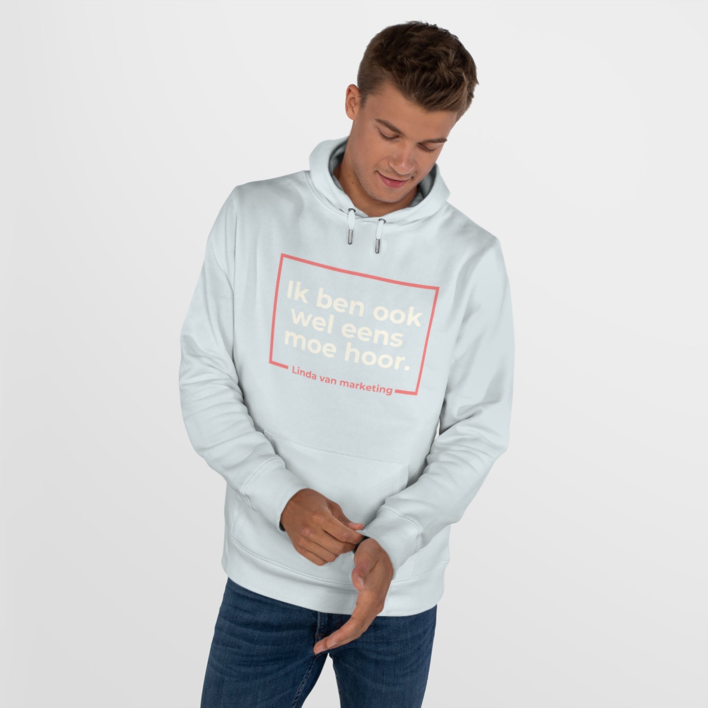 Hoodie - Linda is ook wel eens moe