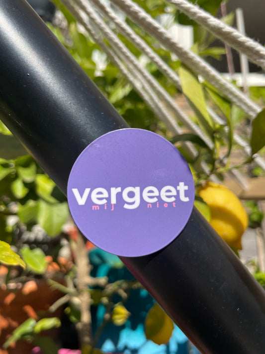 Magneet vergeet mij niet